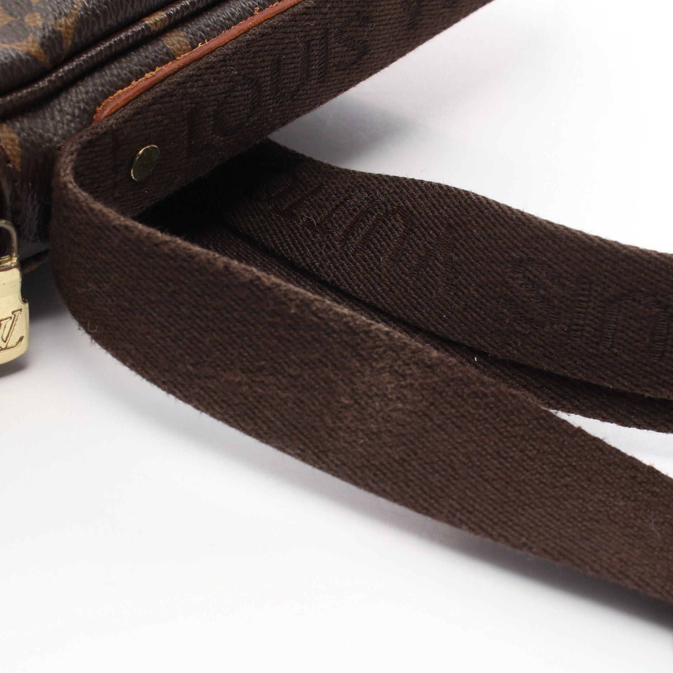 Louis Vuitton Louis Vuitton Trotteur Bobourg Monogram Shoulder Bag Leather Brown Size ONE SIZE - 9 Thumbnail
