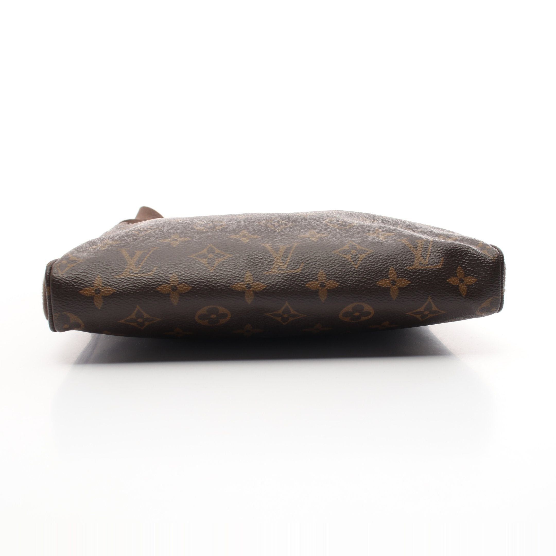 Louis Vuitton Louis Vuitton Trotteur Bobourg Monogram Shoulder Bag Leather Brown Size ONE SIZE - 15 Thumbnail