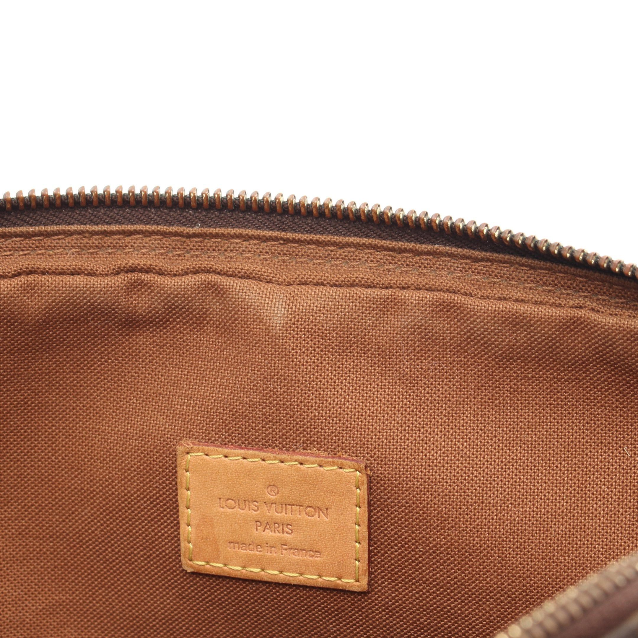 Louis Vuitton Louis Vuitton Trotteur Bobourg Monogram Shoulder Bag Leather Brown Size ONE SIZE - 11 Thumbnail