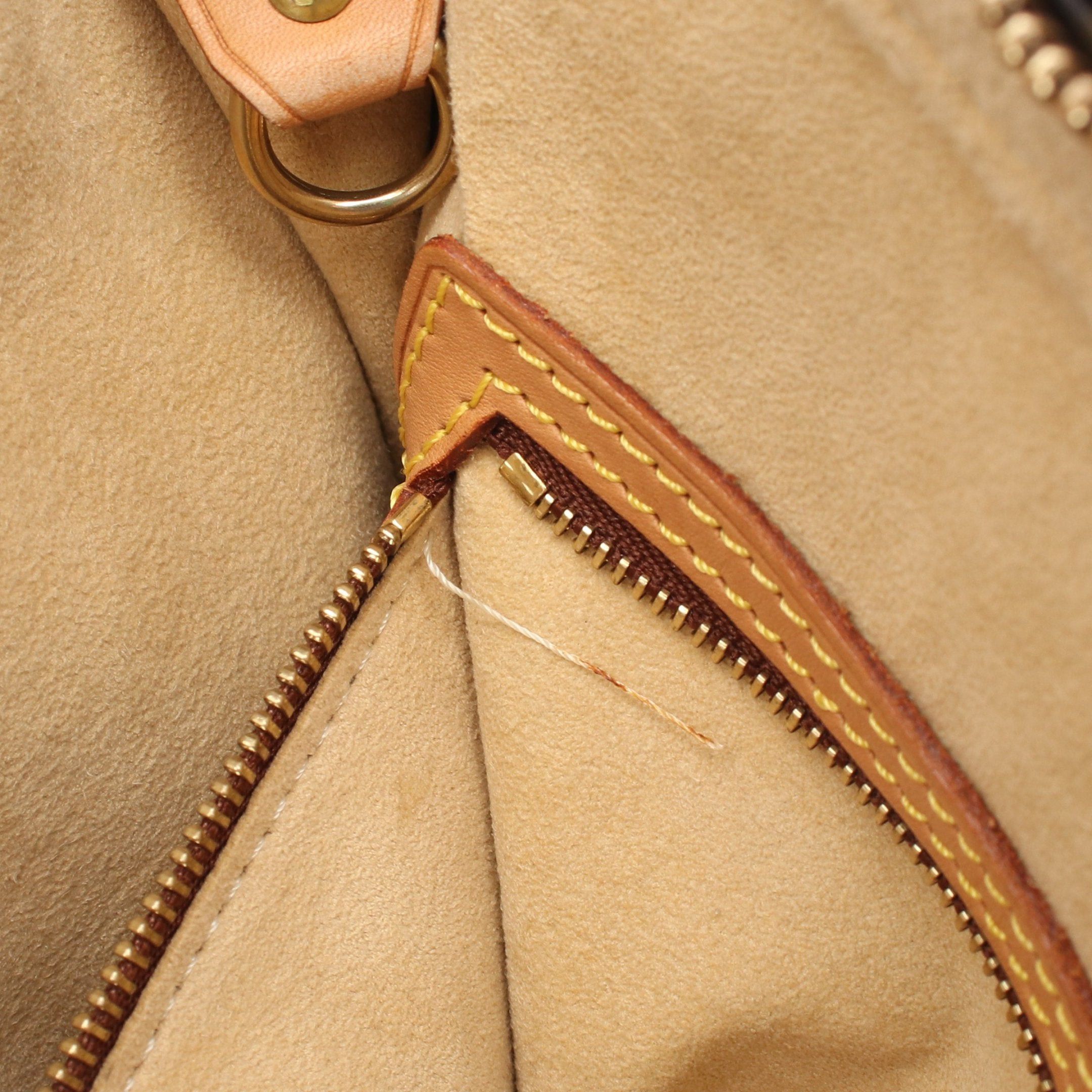 Louis Vuitton Louis Vuitton Looping Gm Monogram Shoulder Bag Leather Brown Size ONE SIZE - 7 Thumbnail