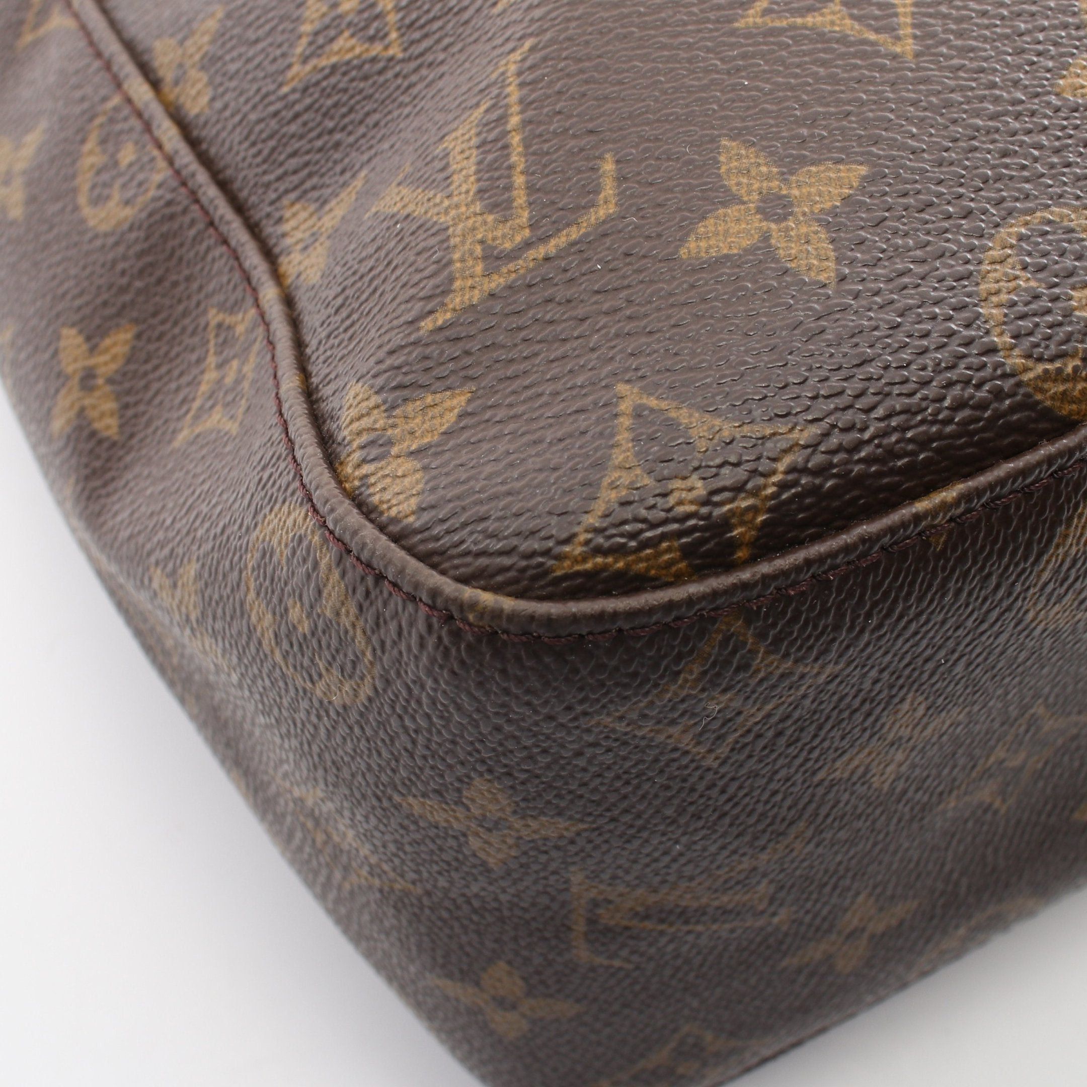 Louis Vuitton Louis Vuitton Looping Gm Monogram Shoulder Bag Leather Brown Size ONE SIZE - 13 Thumbnail