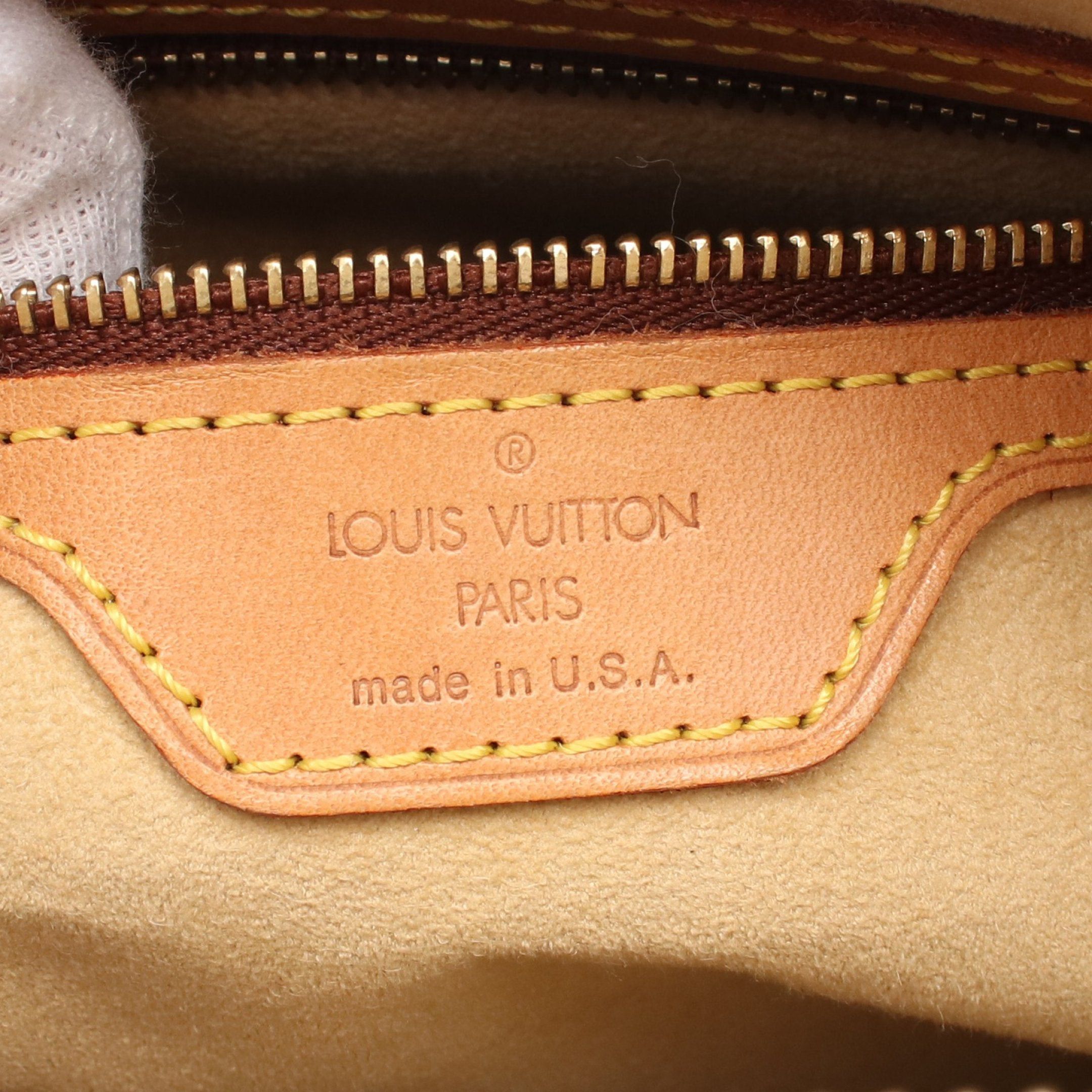Louis Vuitton Louis Vuitton Looping Gm Monogram Shoulder Bag Leather Brown Size ONE SIZE - 4 Thumbnail