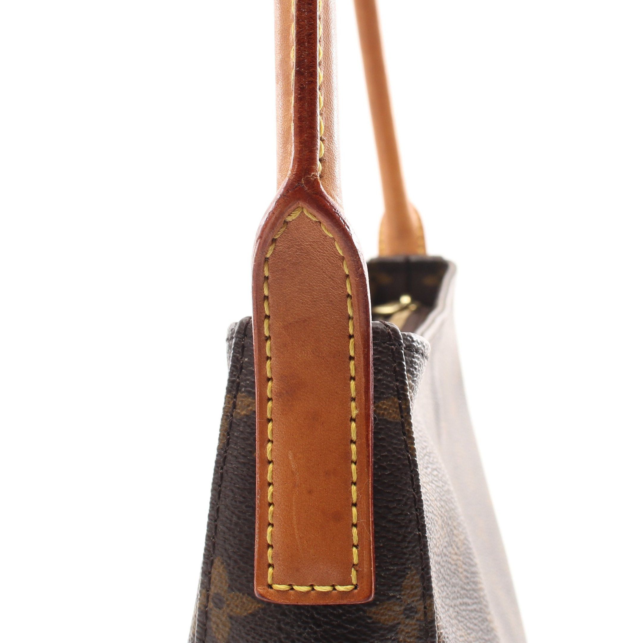 Louis Vuitton Louis Vuitton Looping Gm Monogram Shoulder Bag Leather Brown Size ONE SIZE - 10 Thumbnail