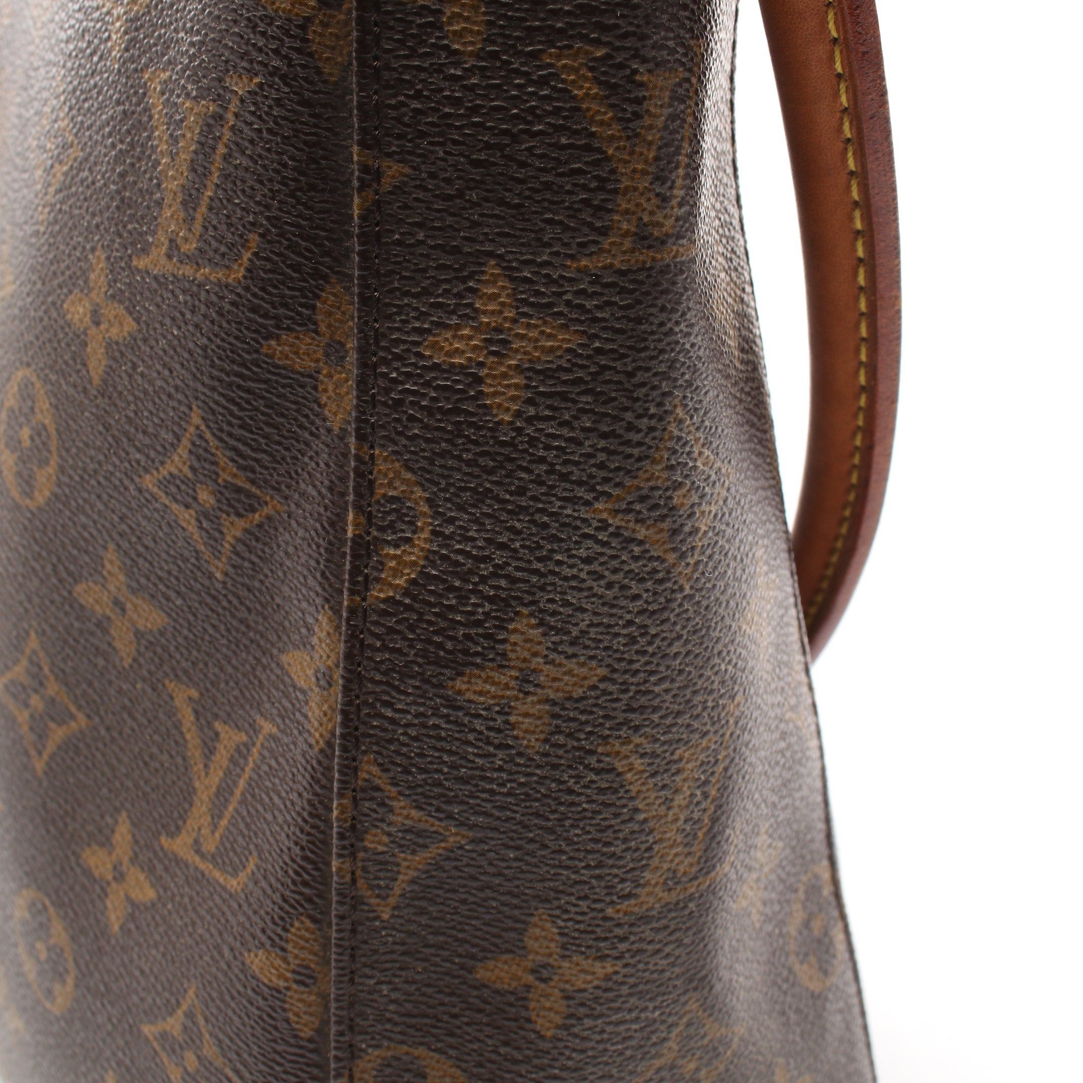Louis Vuitton Louis Vuitton Looping Gm Monogram Shoulder Bag Leather Brown Size ONE SIZE - 9 Thumbnail
