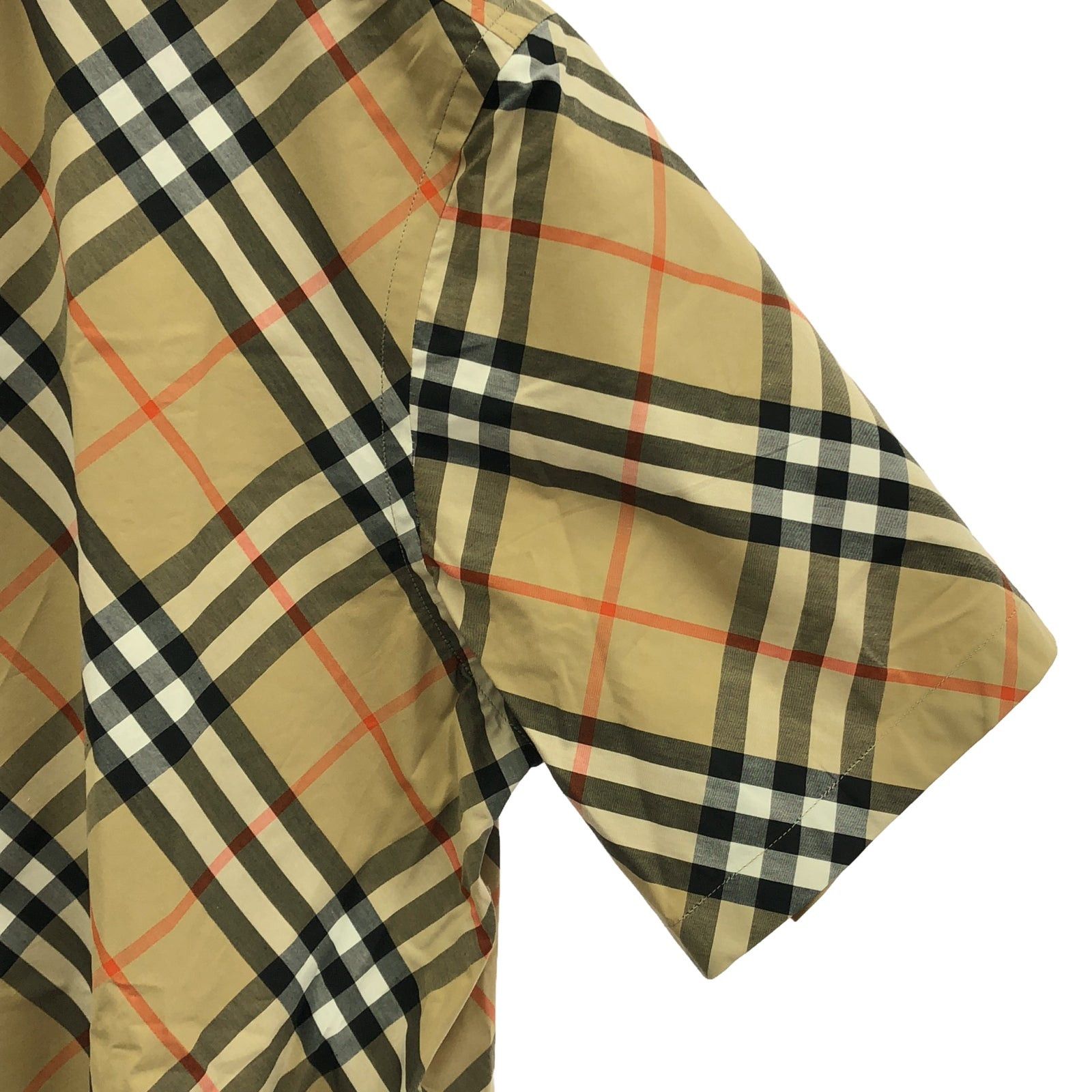 Burberry Burberry Check Short Sleeve Shirt Cotton Beige Size ONE SIZE - 4 Thumbnail