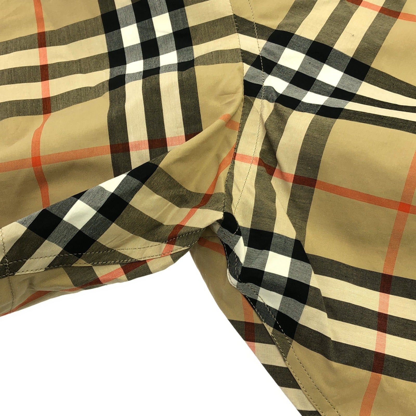 Burberry Burberry Check Short Sleeve Shirt Cotton Beige Size ONE SIZE - 9 Thumbnail