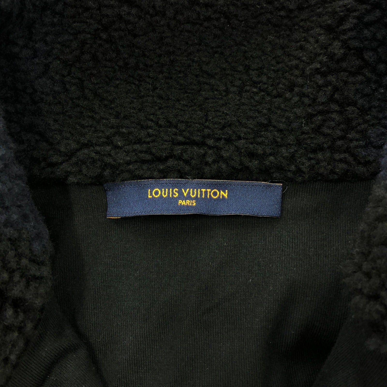Louis Vuitton Louis Vuitton Blouson Fleece Jacket Blue Size ONE SIZE - 5 Thumbnail