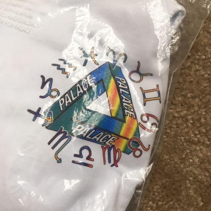 Palace rainbow hot sale hoodie