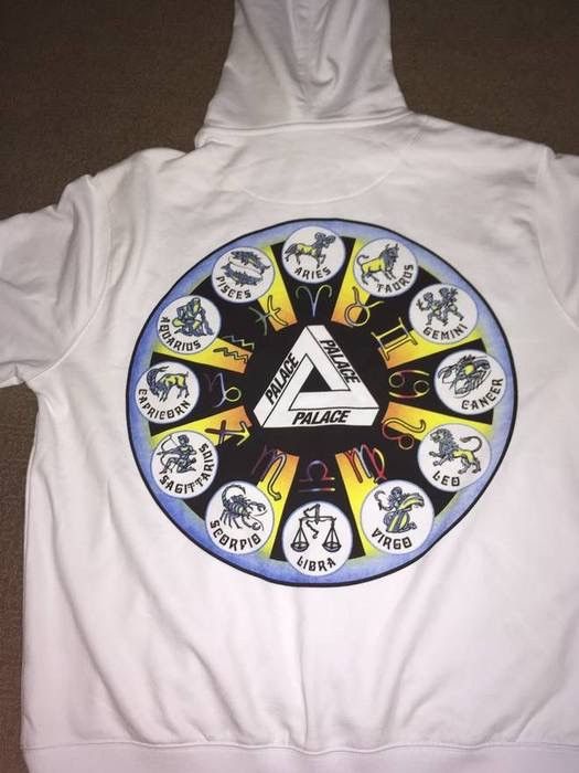 Palace store zodiac hoodie