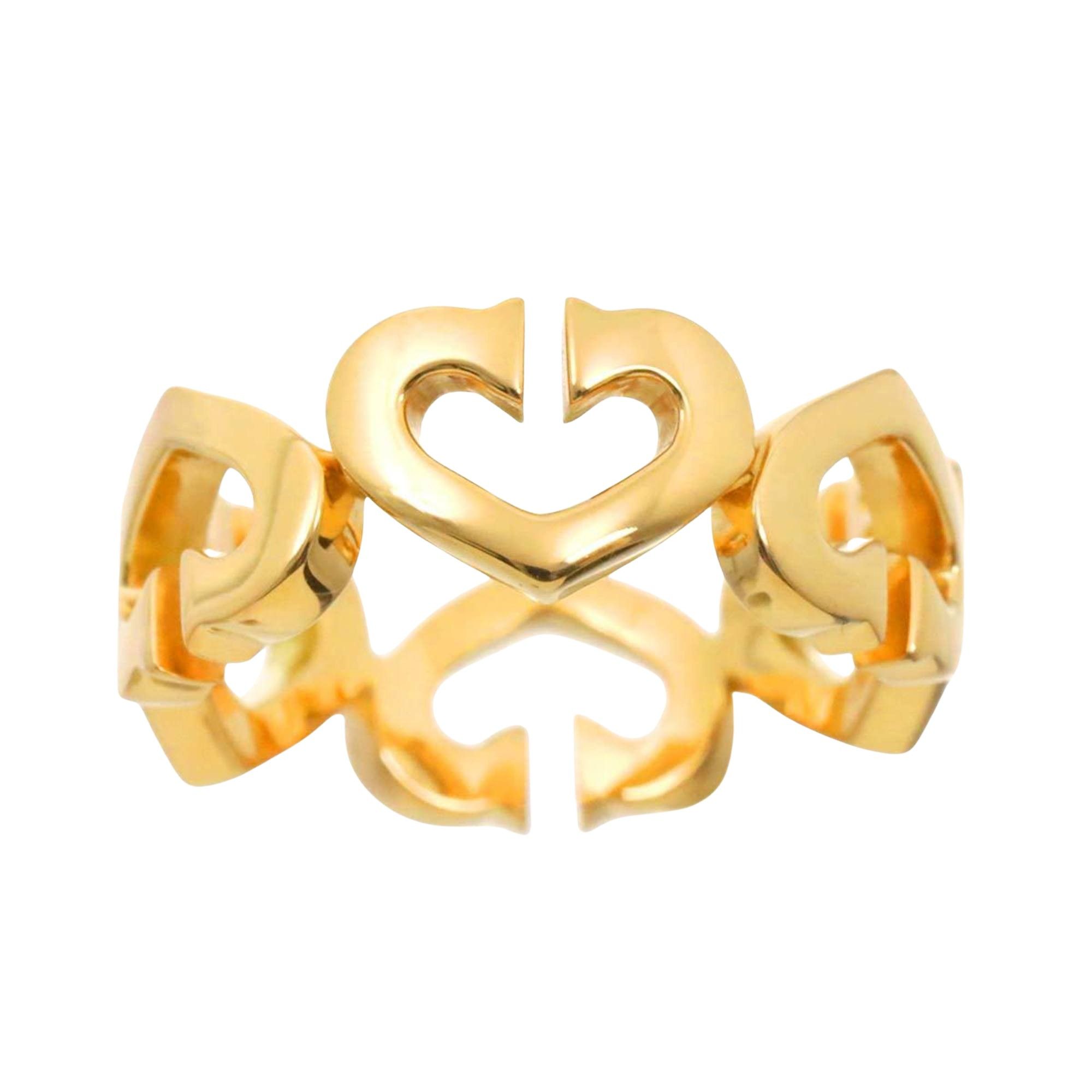 Cartier Cartier C heart ring Size ONE SIZE - 2 Thumbnail