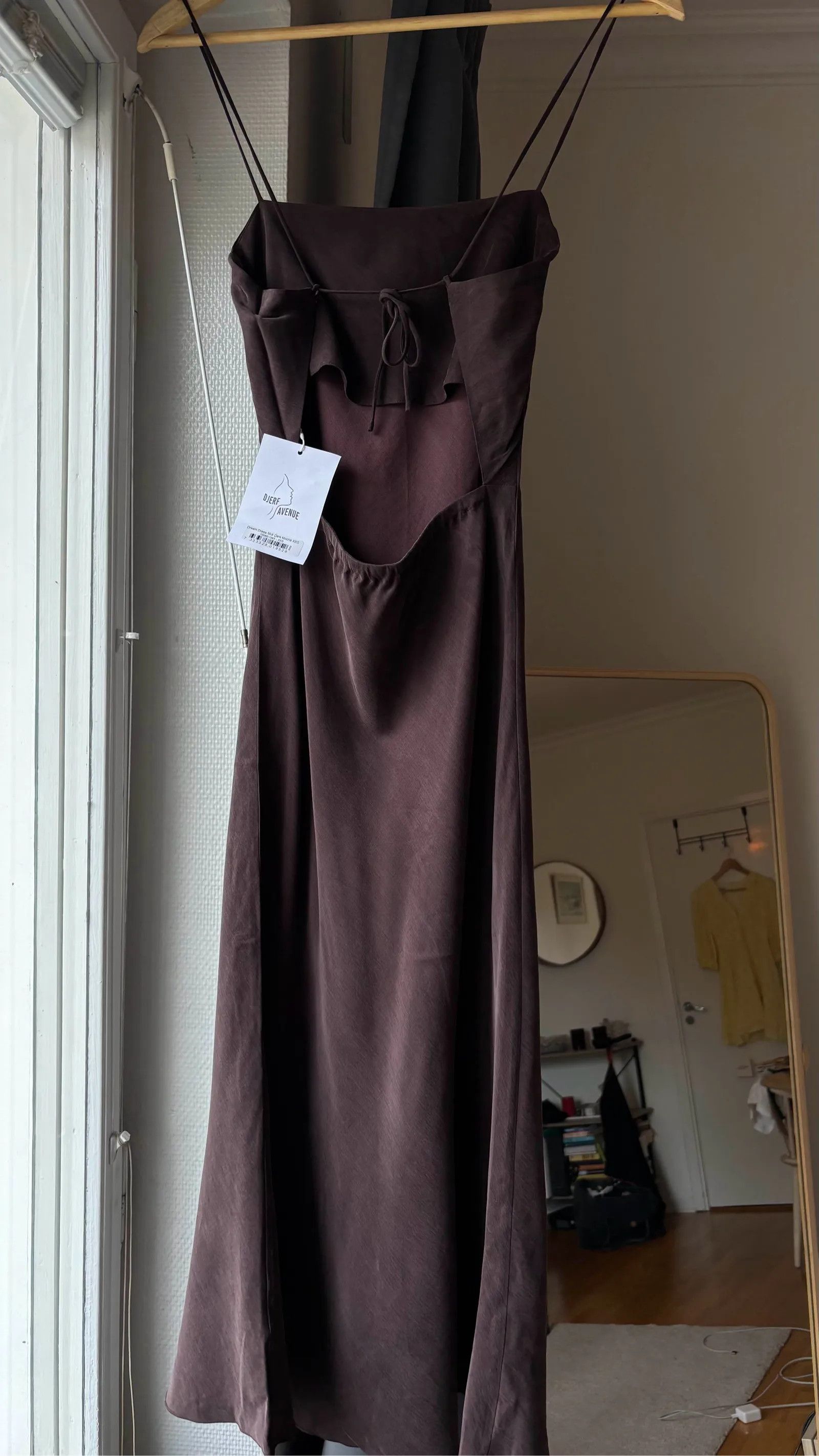 Avenue Djerf Avenue Dream Dress Mocha Dress Size XXS / US 00 / IT 34 - 3 Thumbnail