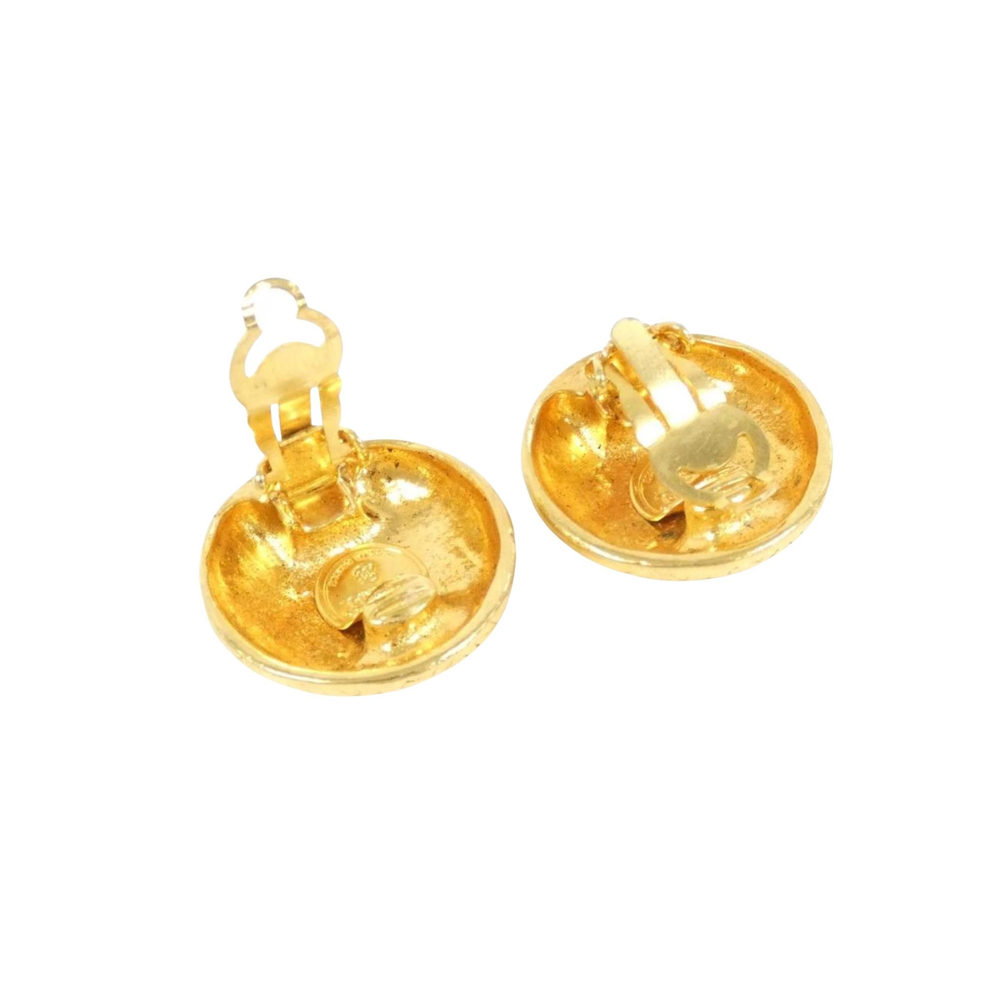 Chanel Chanel Logo CC earring Size ONE SIZE - 2 Thumbnail