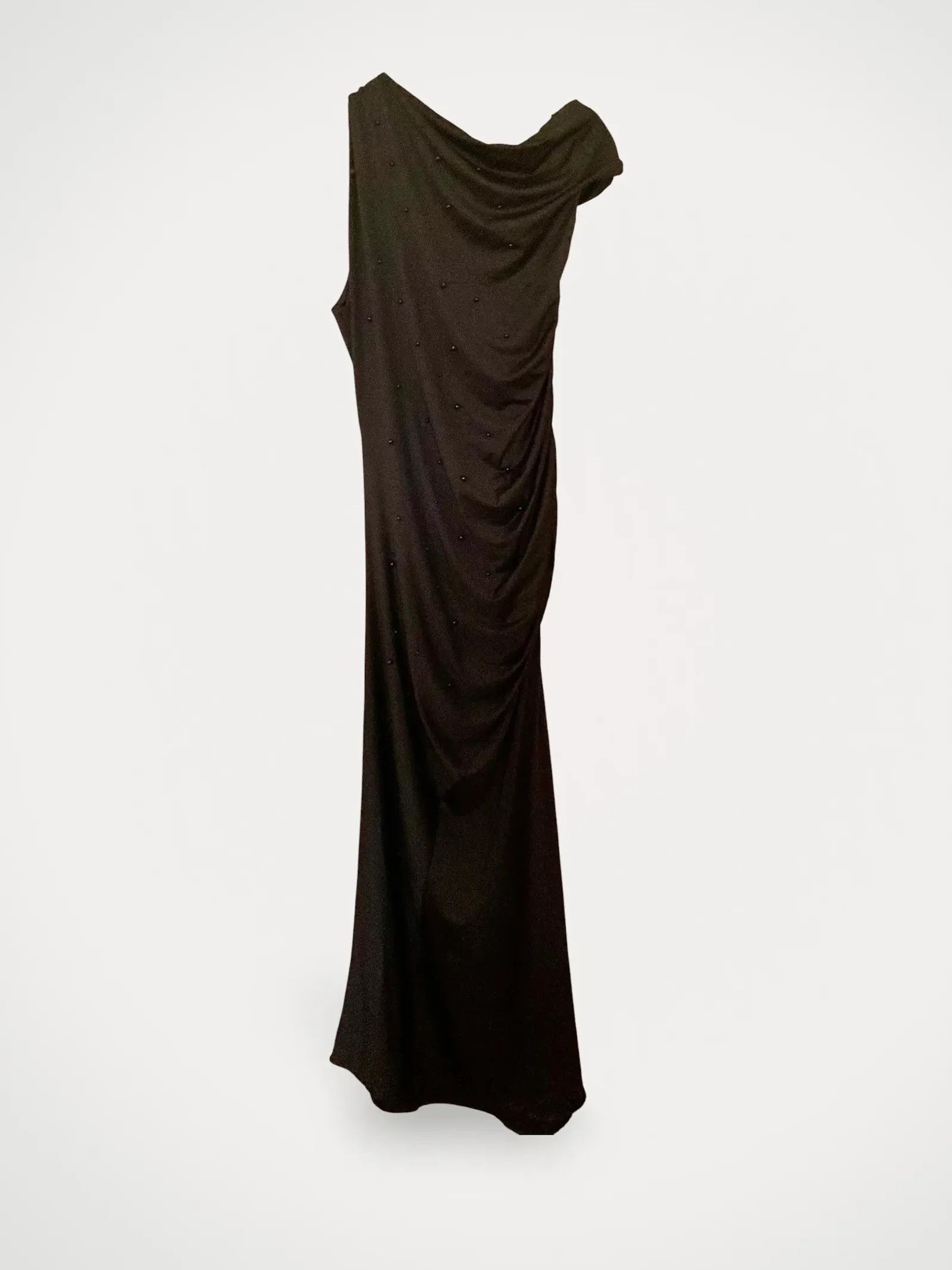 H&M H&M Innovation Svart längre klänning Dress Size M / US 6-8 / IT 42-44 - 2 Thumbnail
