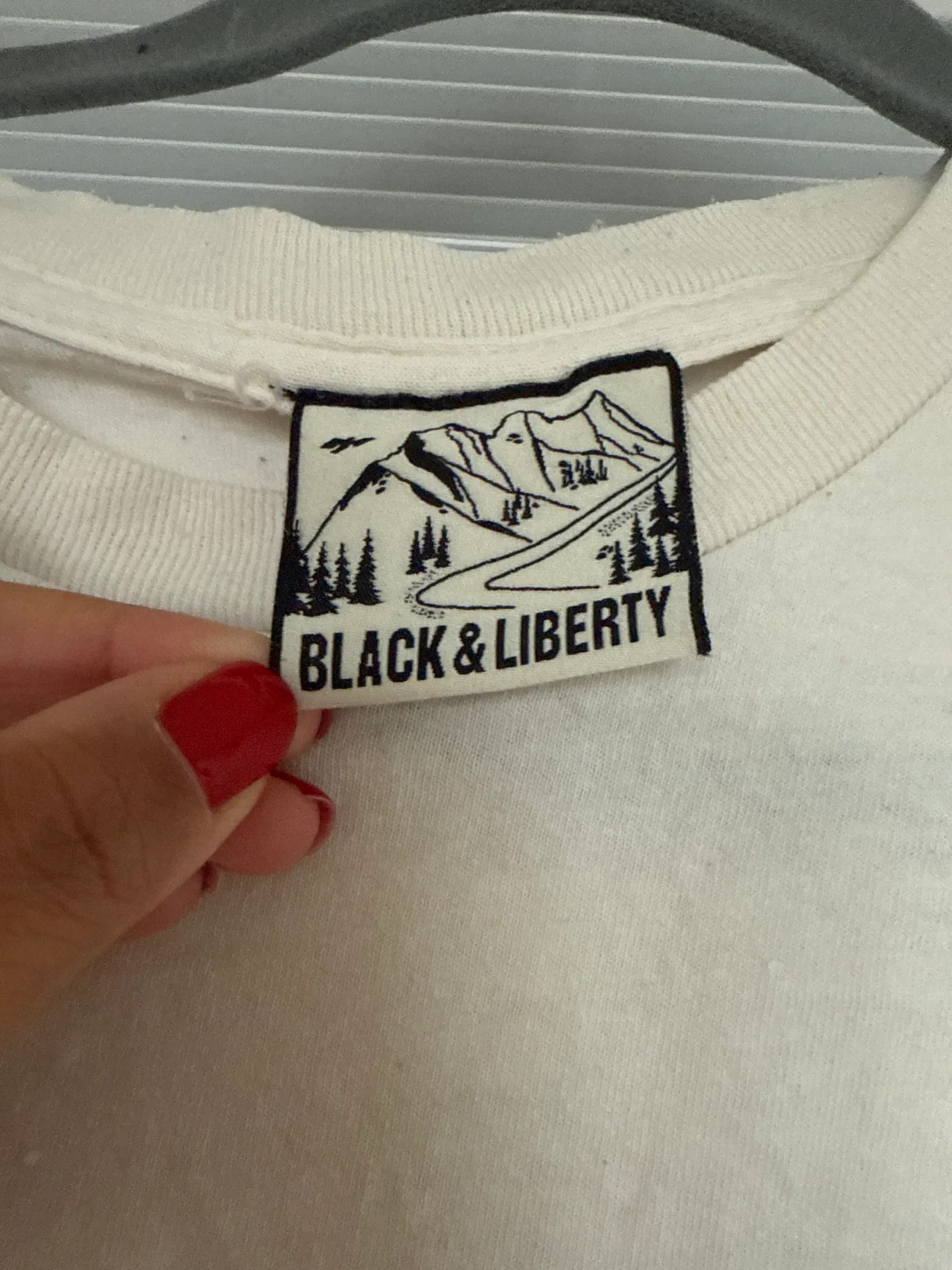 Other Black & Liberty Short Sleeve T-shirt Size M / US 6-8 / IT 42-44 - 2 Thumbnail