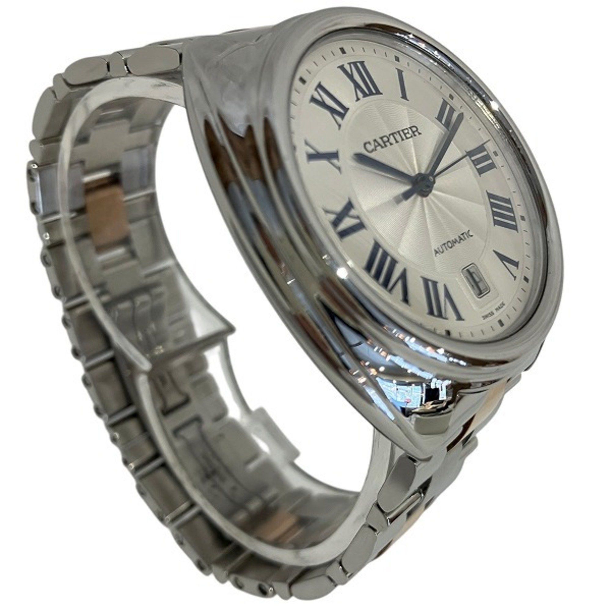 Cartier Cartier Cledu W2CL0002 Automatic Watch Men's Wristwatch Size ONE SIZE - 3 Thumbnail