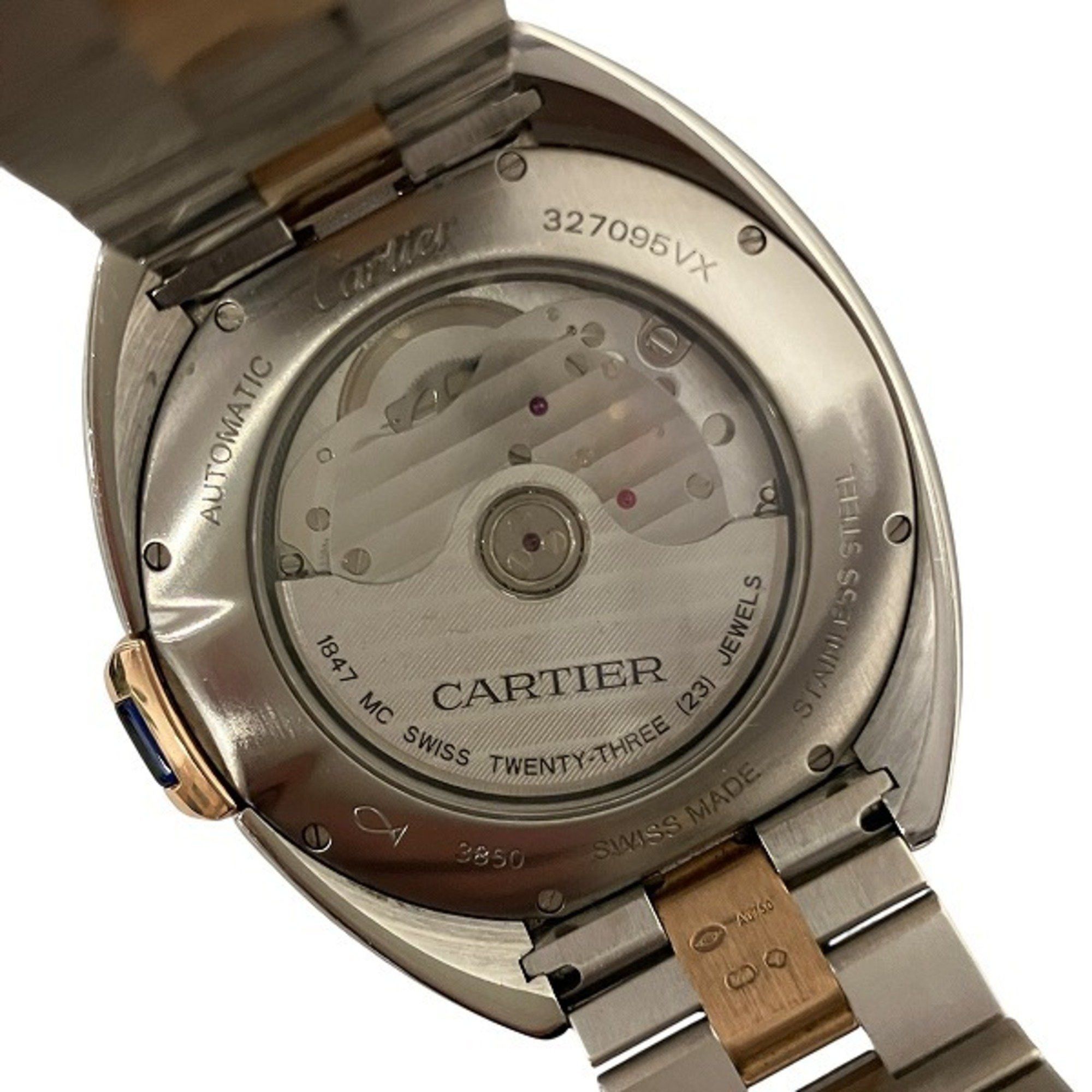 Cartier Cartier Cledu W2CL0002 Automatic Watch Men's Wristwatch Size ONE SIZE - 5 Thumbnail