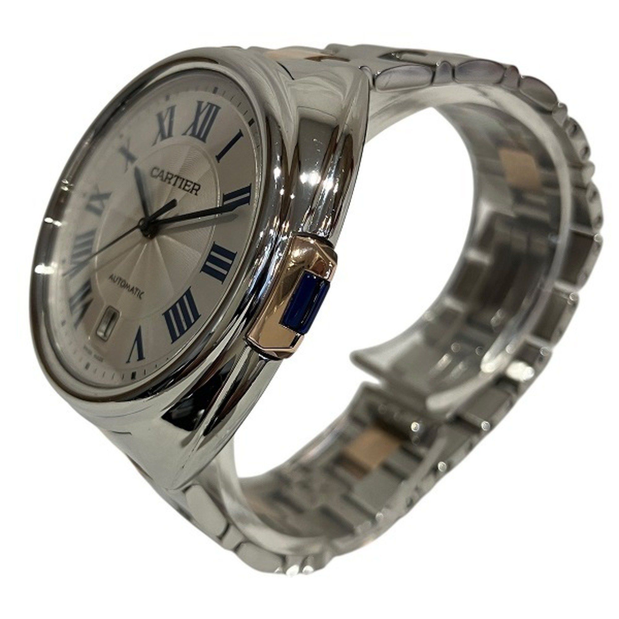 Cartier Cartier Cledu W2CL0002 Automatic Watch Men's Wristwatch Size ONE SIZE - 2 Thumbnail