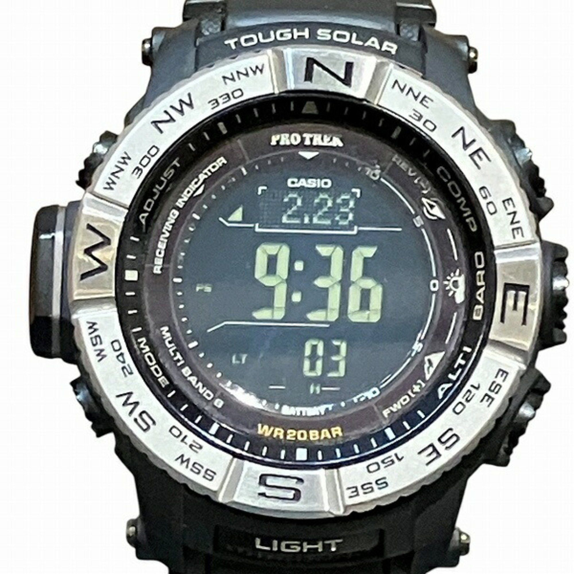 Casio Casio Pro Trek PRW-3510 Radio Solar Watch Men's Size ONE SIZE - 4 Thumbnail