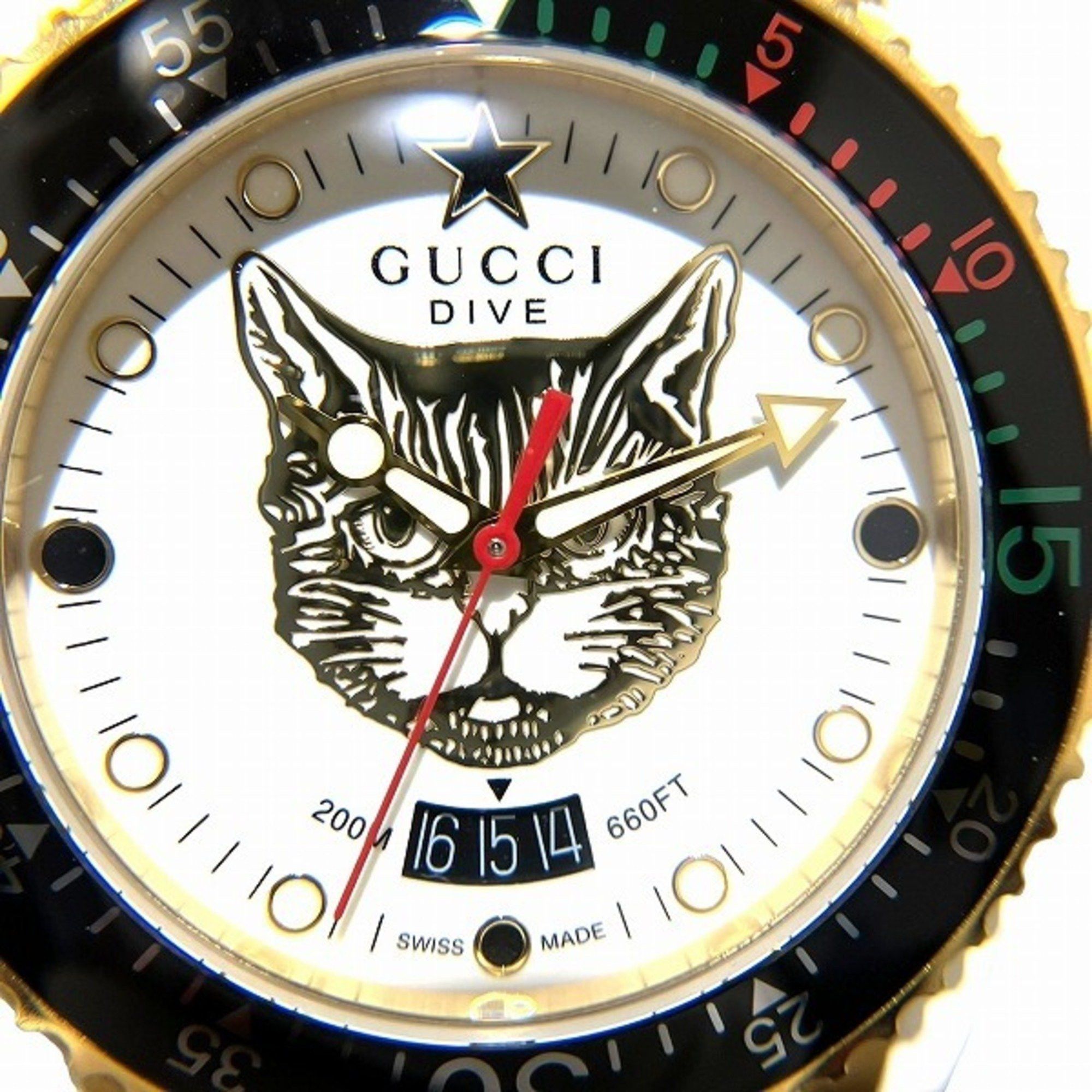 Gucci GUCCI Dive YA136322 Quartz Watch Men's Size ONE SIZE - 4 Thumbnail