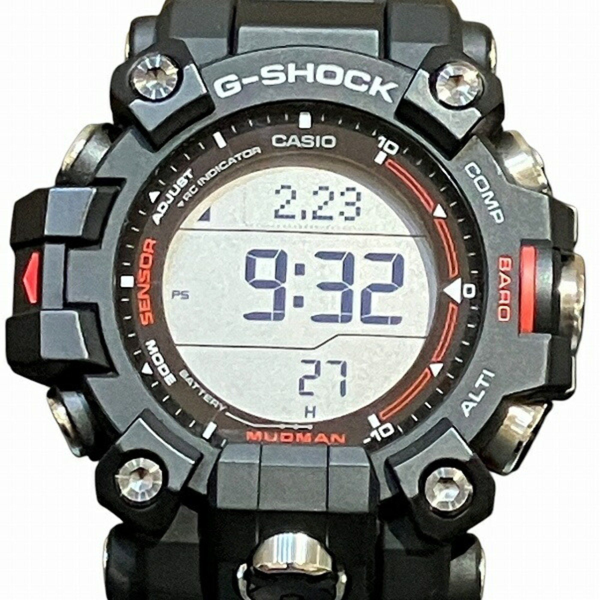 Casio Casio G-SHOCK GW-9500 Radio Solar MASTER OF G MUDMAN Watch Men's Size ONE SIZE - 4 Thumbnail