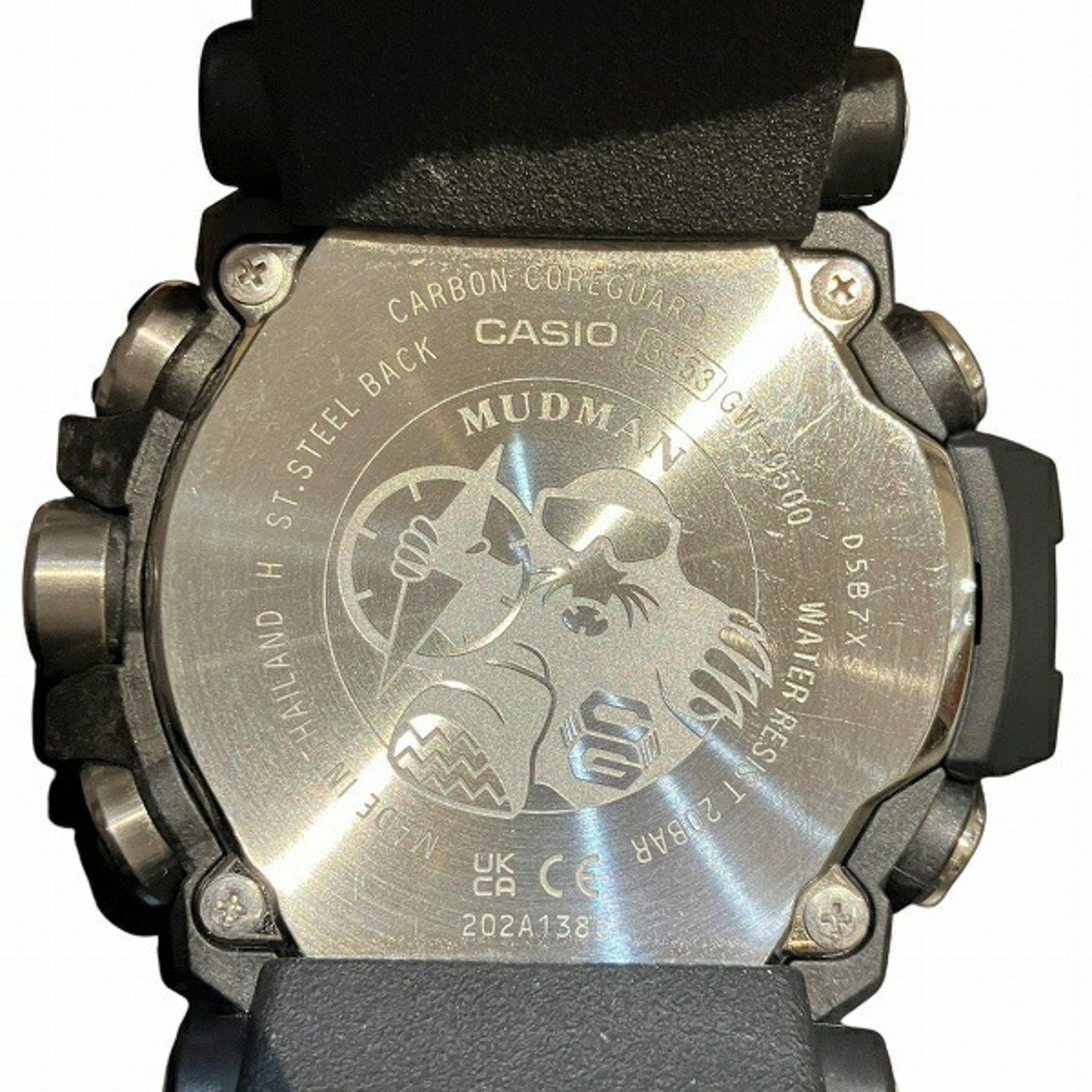 Casio Casio G-SHOCK GW-9500 Radio Solar MASTER OF G MUDMAN Watch Men's Size ONE SIZE - 5 Thumbnail