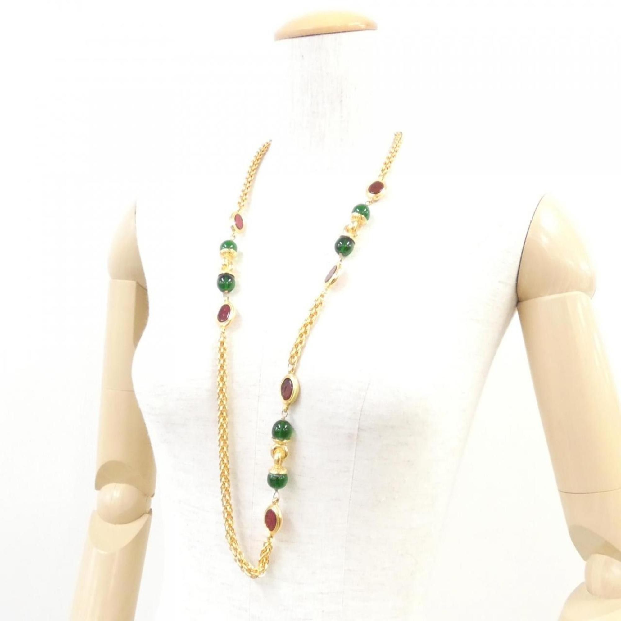 Chanel Chanel Gripoix necklace Size ONE SIZE - 5 Thumbnail