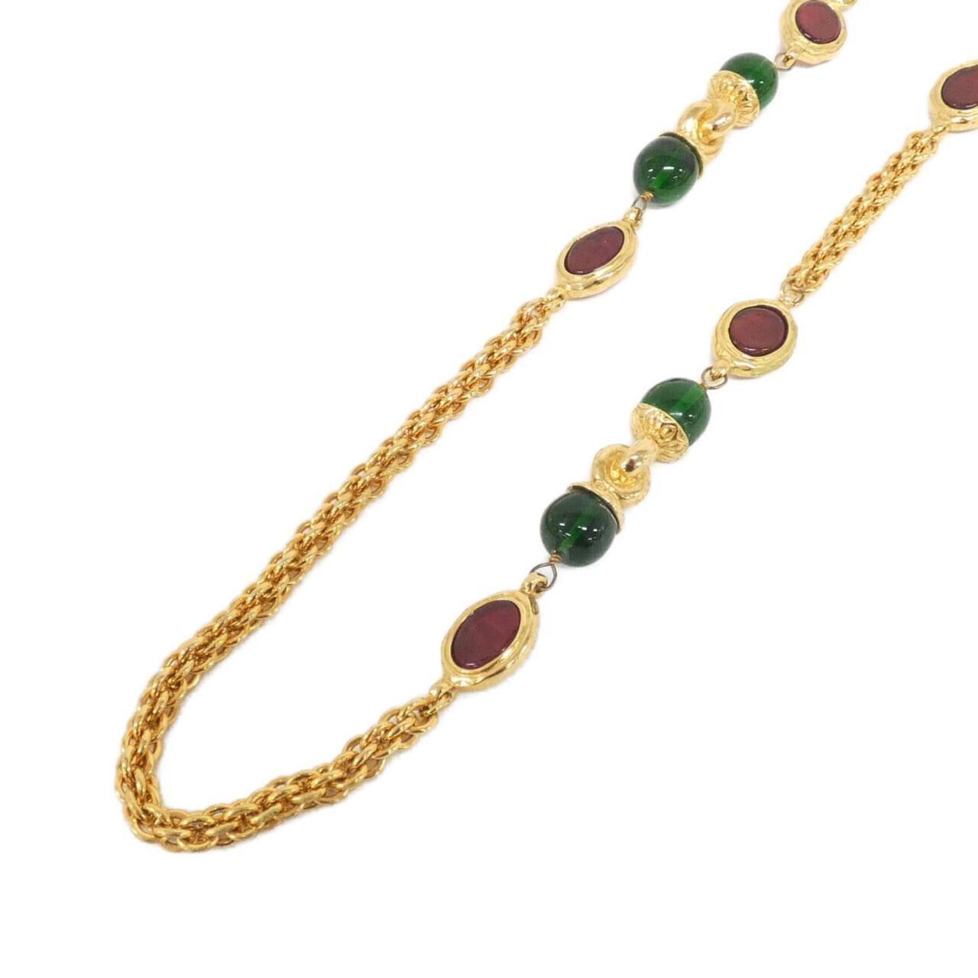 Chanel Chanel Gripoix necklace Size ONE SIZE - 2 Thumbnail