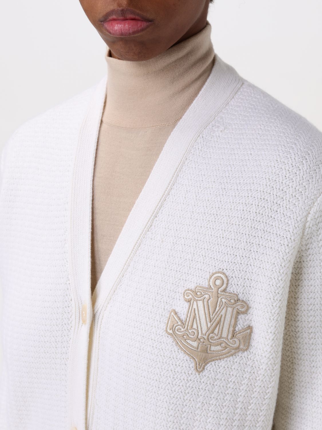 Max Mara Max Mara Sweater Woman White Size S / US 4 / IT 40 - 4 Thumbnail