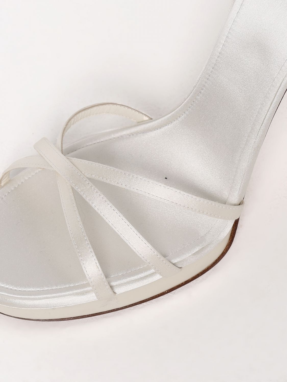 Valentino Valentino Garavani Heeled Sandal Woman Ivory Size US 10 / IT 40 - 4 Thumbnail