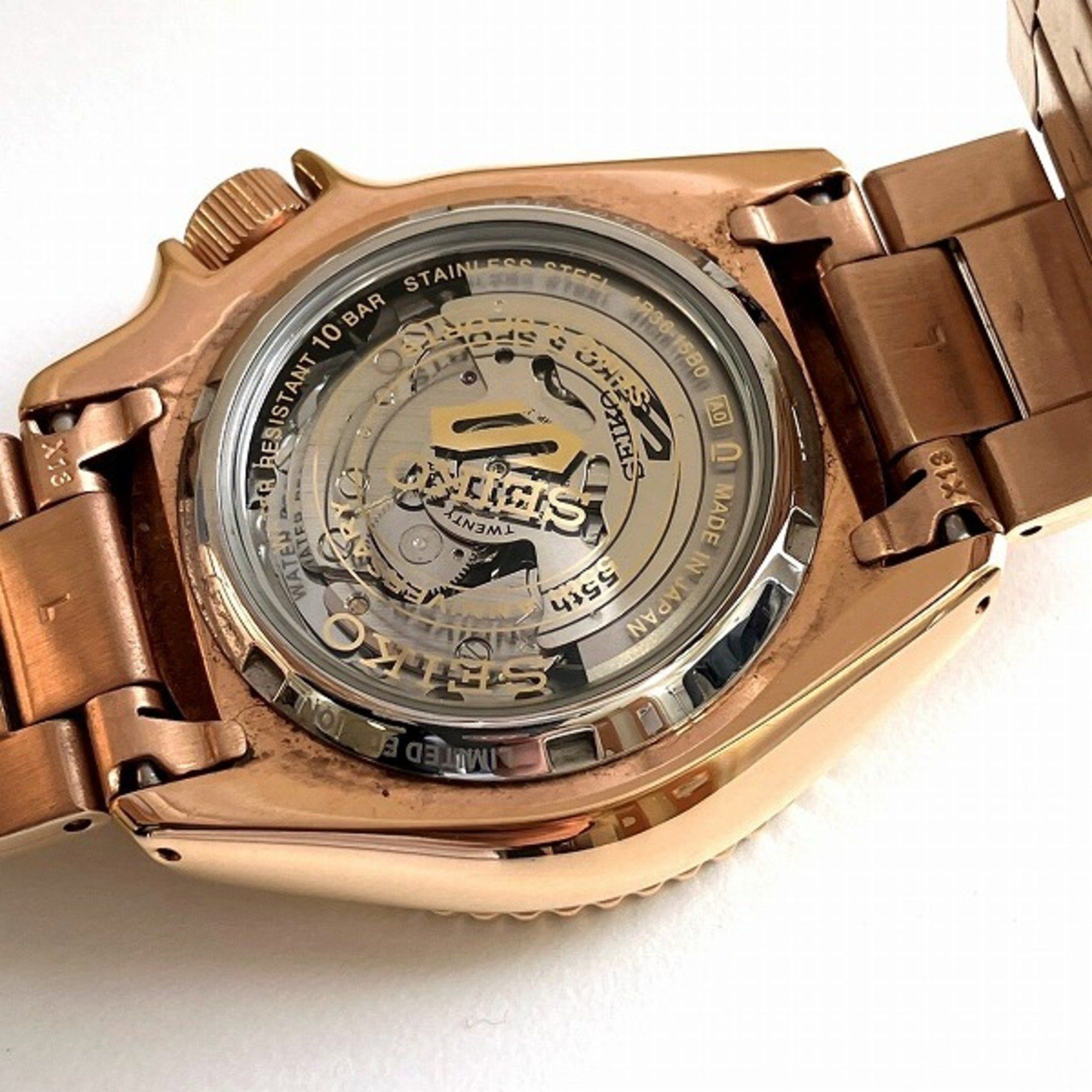 Seiko Seiko 5 Sports 55th Anniversary Customization Campaign Limited Edition SBSA216 Automatic Watch Men's Wristwatch Size ONE SIZE - 5 Thumbnail