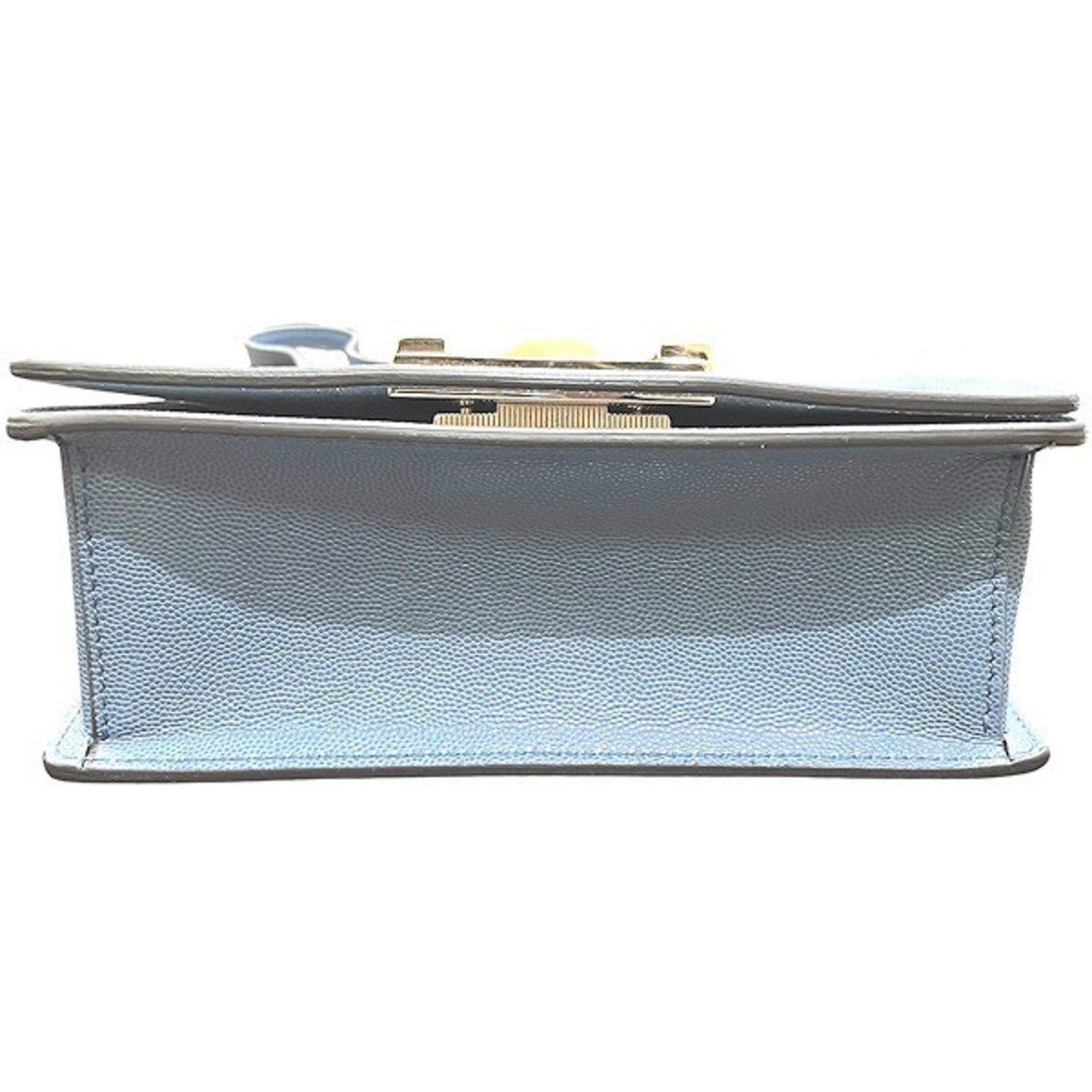 Furla FURLA Leather Blue Bag Shoulder Women's Accessories Size ONE SIZE - 3 Thumbnail