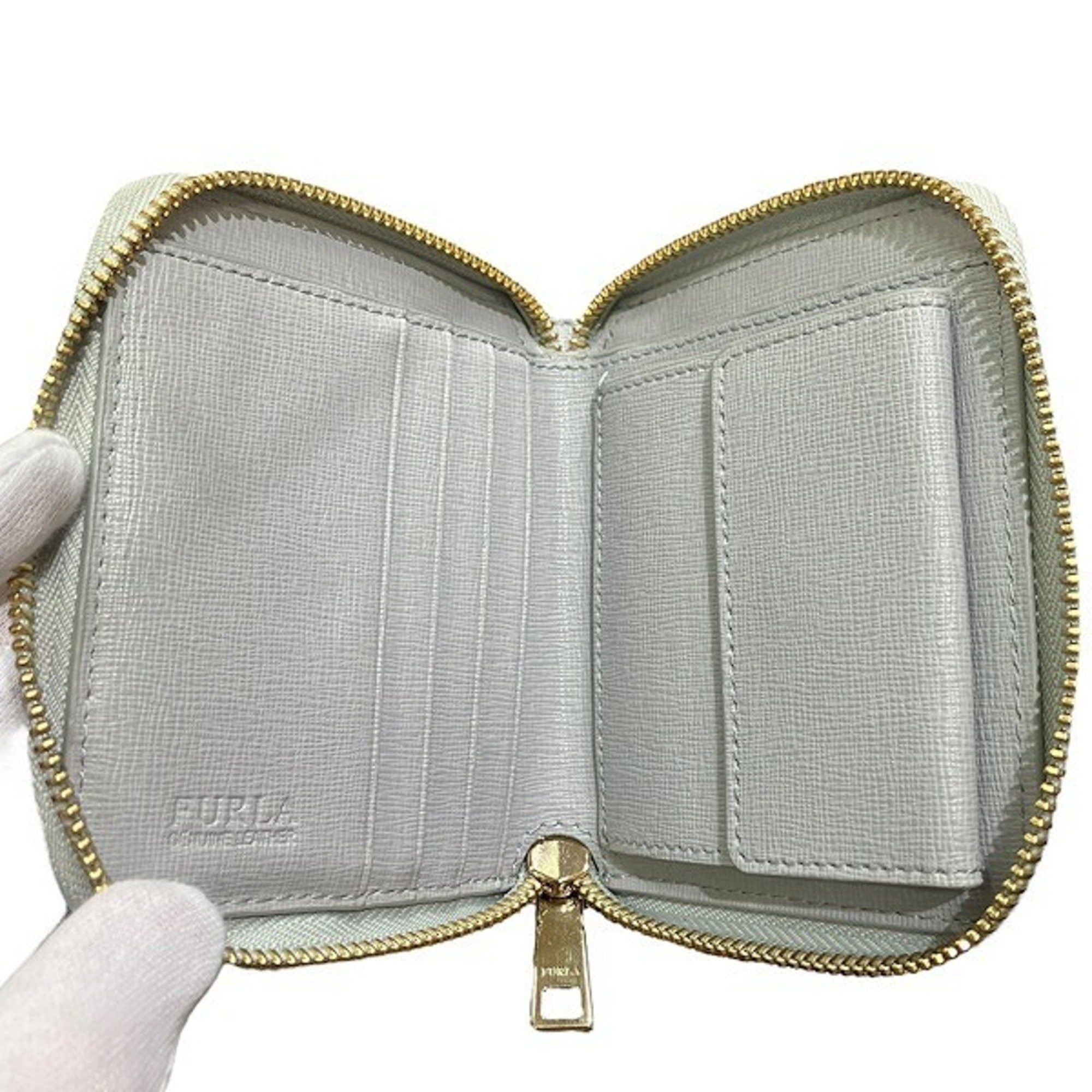 Furla FURLA Pavilon Multicolor Leather Round Bi-fold Wallet for Women Size ONE SIZE - 2 Thumbnail