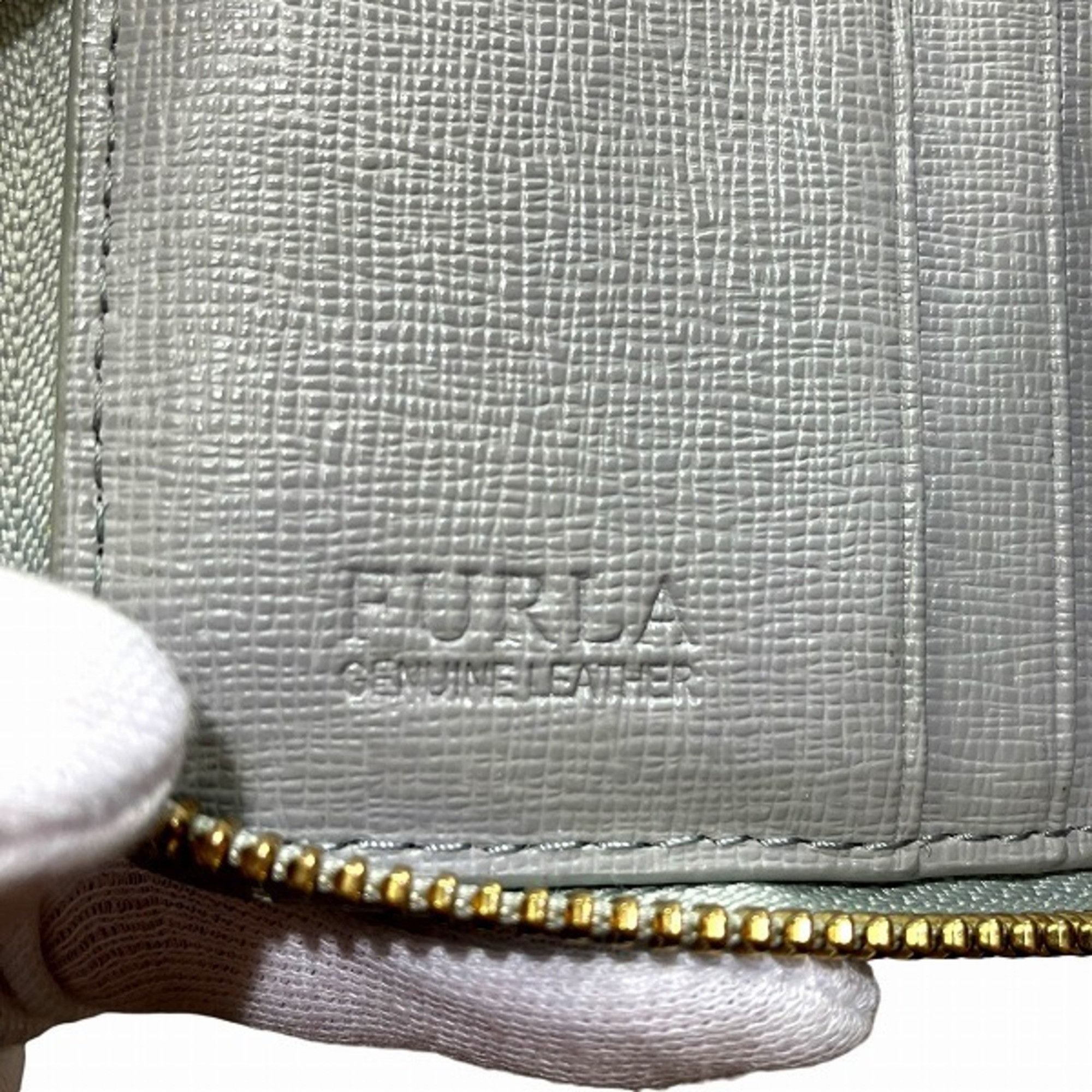 Furla FURLA Pavilon Multicolor Leather Round Bi-fold Wallet for Women Size ONE SIZE - 4 Thumbnail