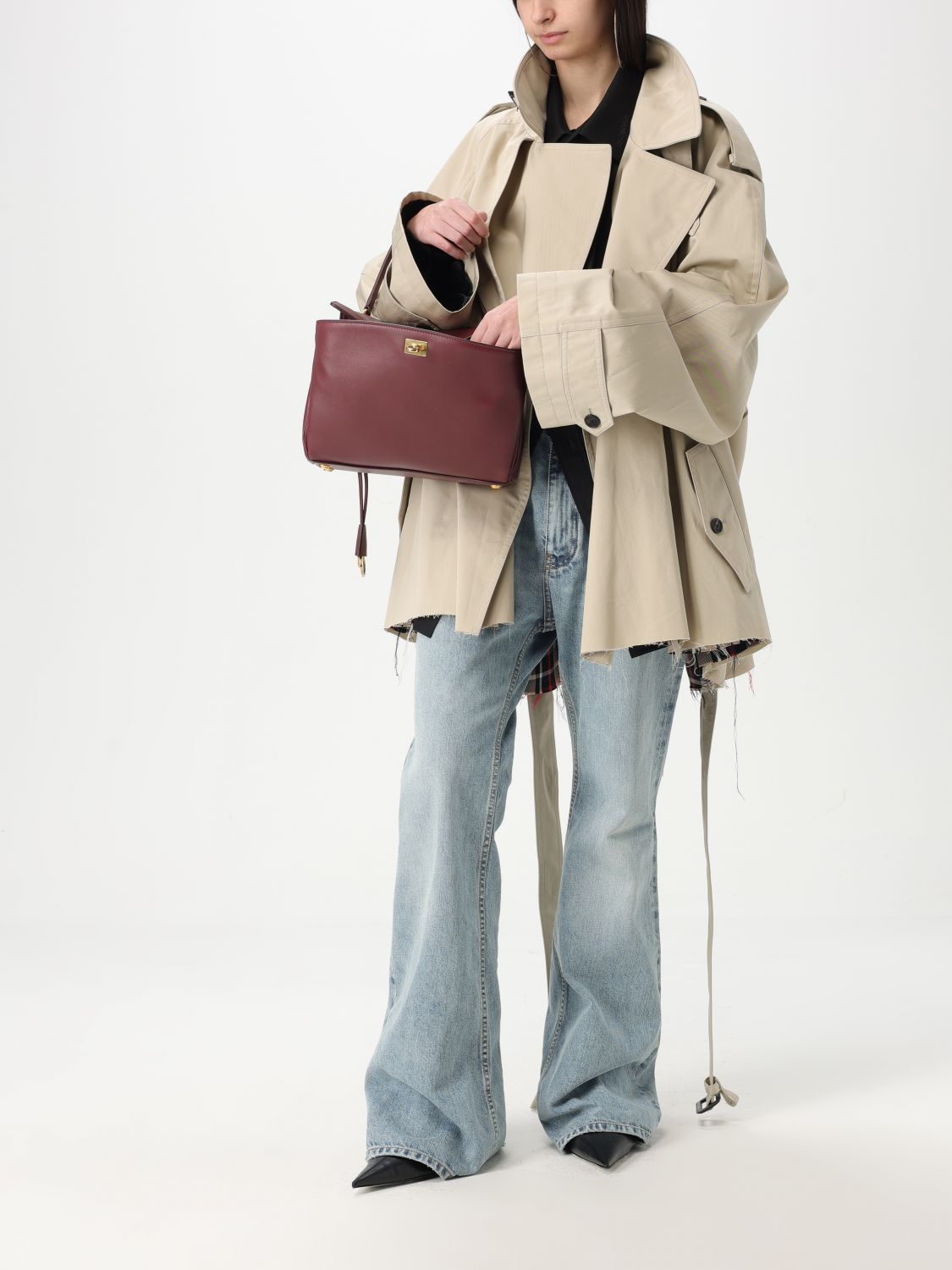 Balenciaga Balenciaga Jacket Woman Beige Size M / US 6-8 / IT 42-44 - 2 Thumbnail