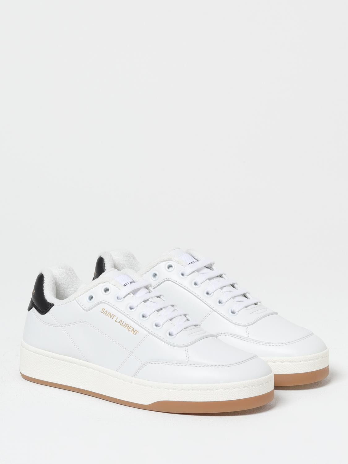 Saint Laurent Paris Saint Laurent Sneakers Men White Size US 9 / EU 42 - 2 Thumbnail