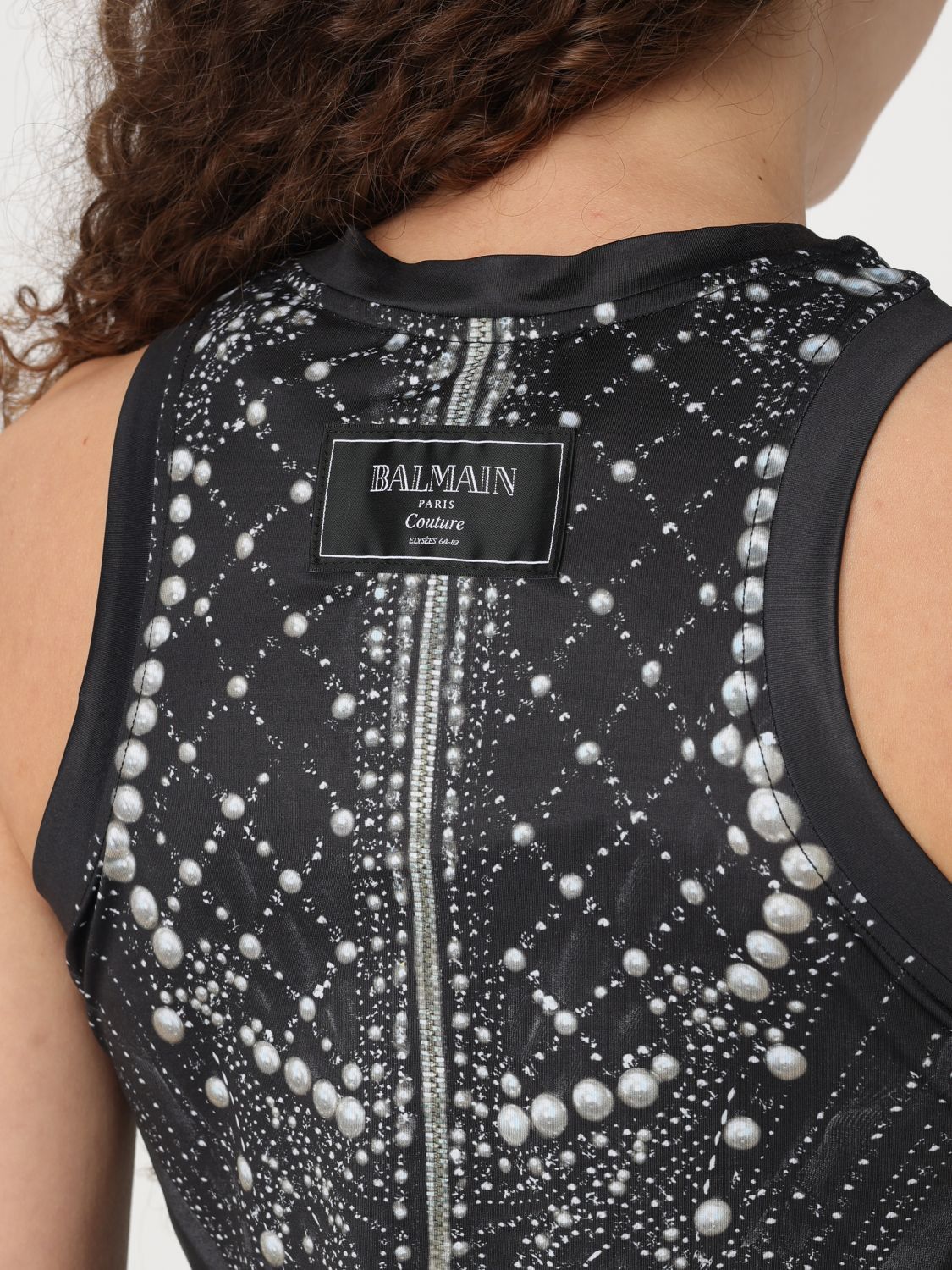 Balmain Balmain T-Shirt Woman Black Size M / US 6-8 / IT 42-44 - 4 Thumbnail