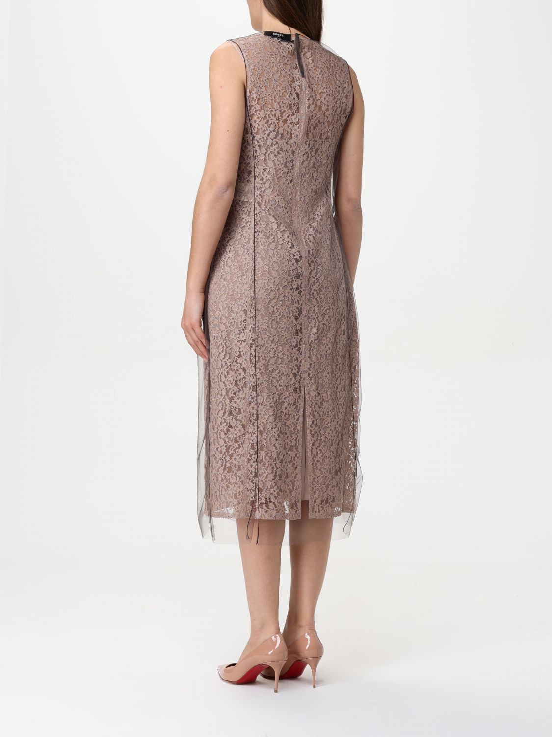 Fendi Fendi Dress Woman Blush Pink Size S / US 4 / IT 40 - 2 Thumbnail