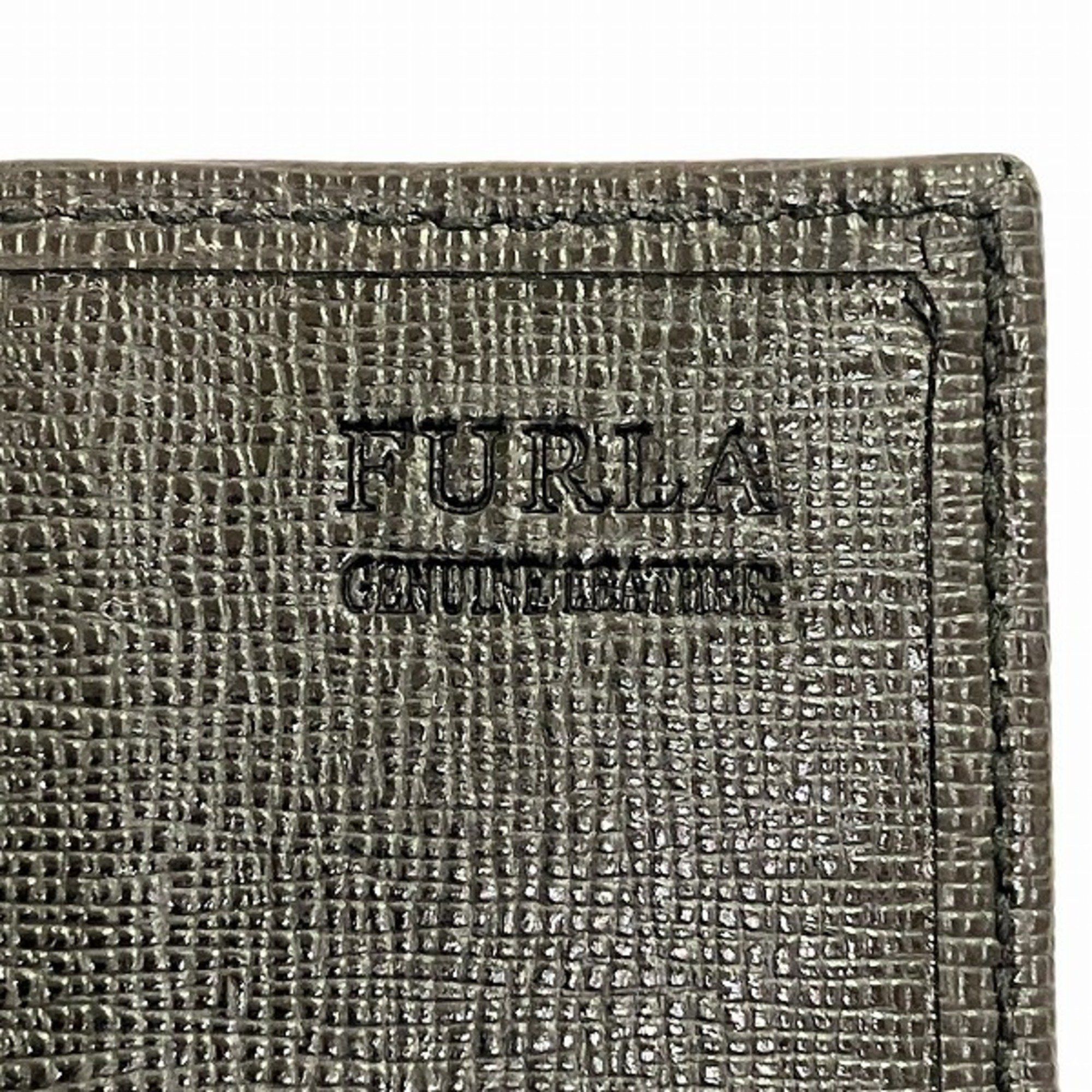 Furla FURLA Black Leather Bi-fold Wallet for Men and Women Size ONE SIZE - 4 Thumbnail
