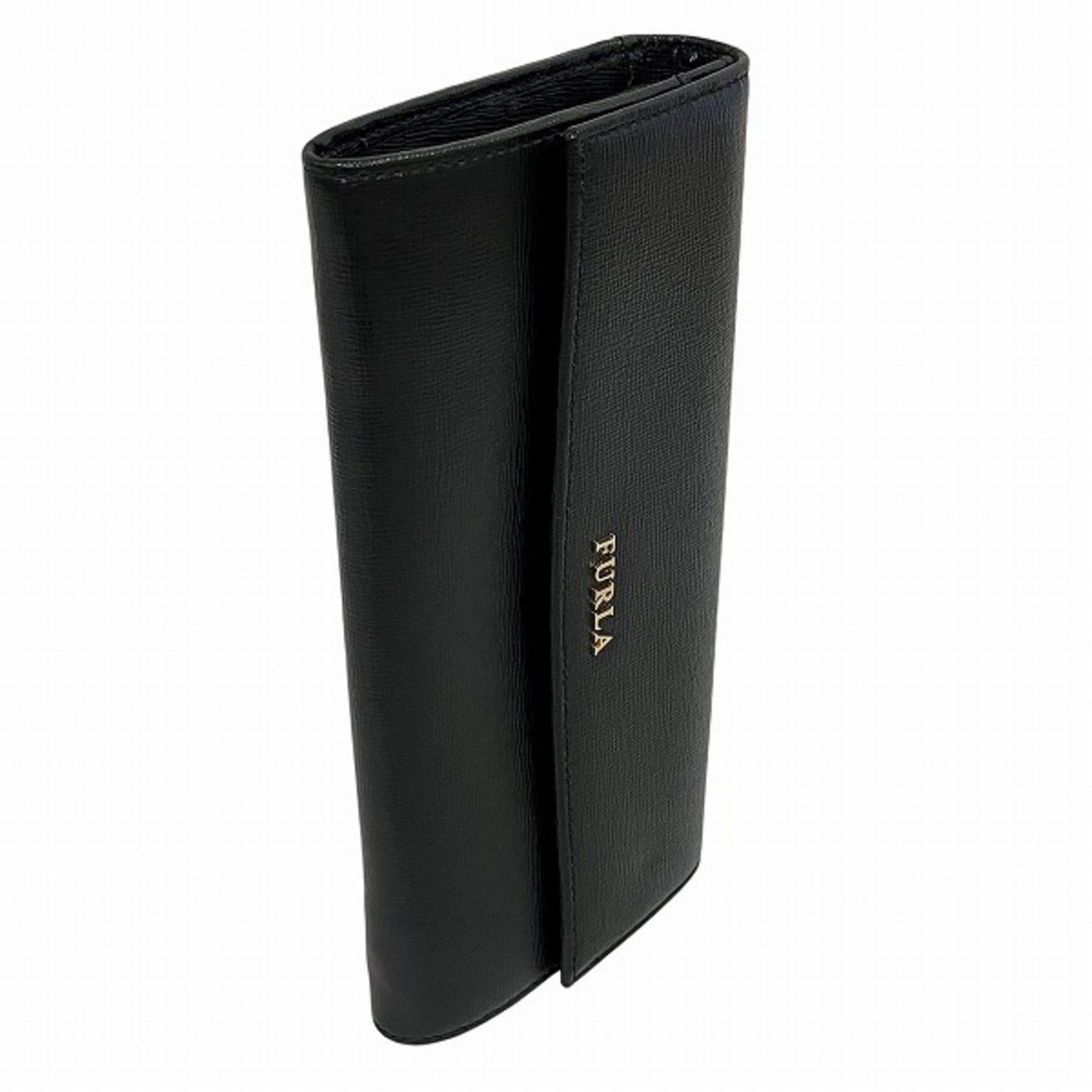 Furla FURLA Black Leather Bi-fold Wallet for Men and Women Size ONE SIZE - 8 Thumbnail