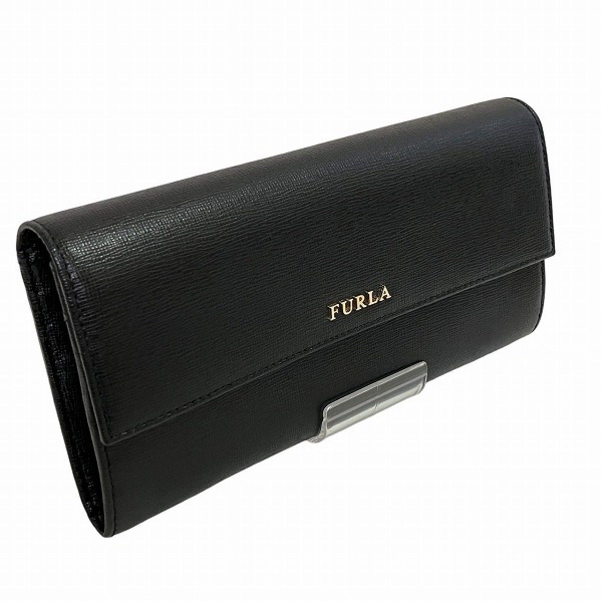 Furla FURLA Black Leather Bi-fold Wallet for Men and Women Size ONE SIZE - 3 Thumbnail