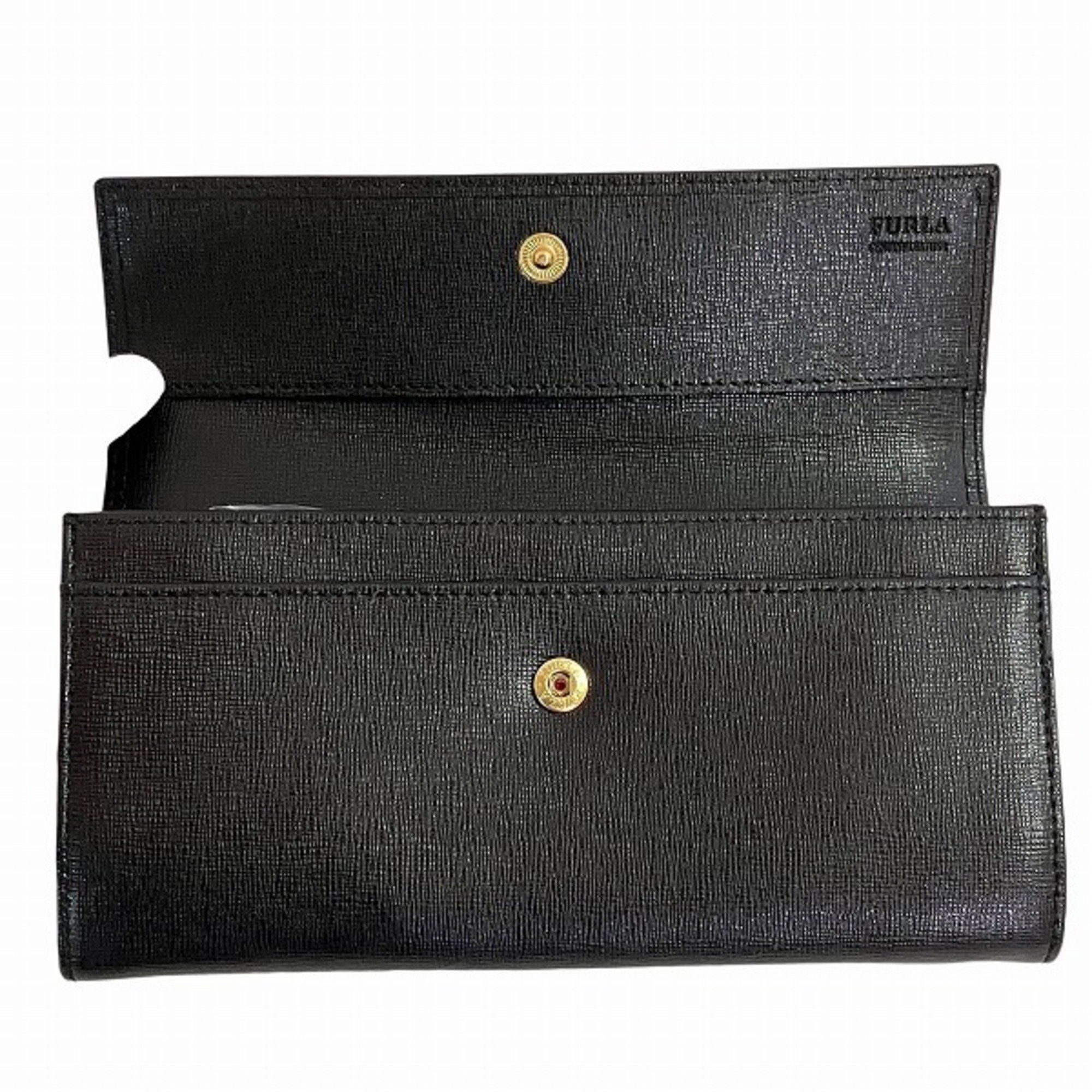 Furla FURLA Black Leather Bi-fold Wallet for Men and Women Size ONE SIZE - 2 Thumbnail