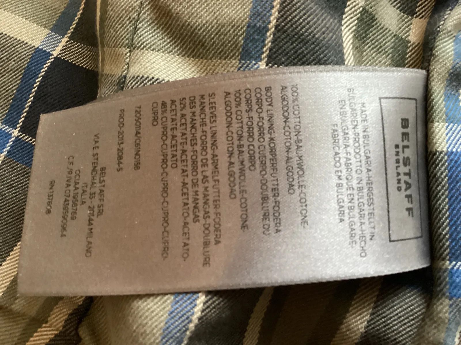 Belstaff Belstaff Belstaff olje jacka Jacket Size XS / US 0-2 / IT 36-38 - 3 Thumbnail