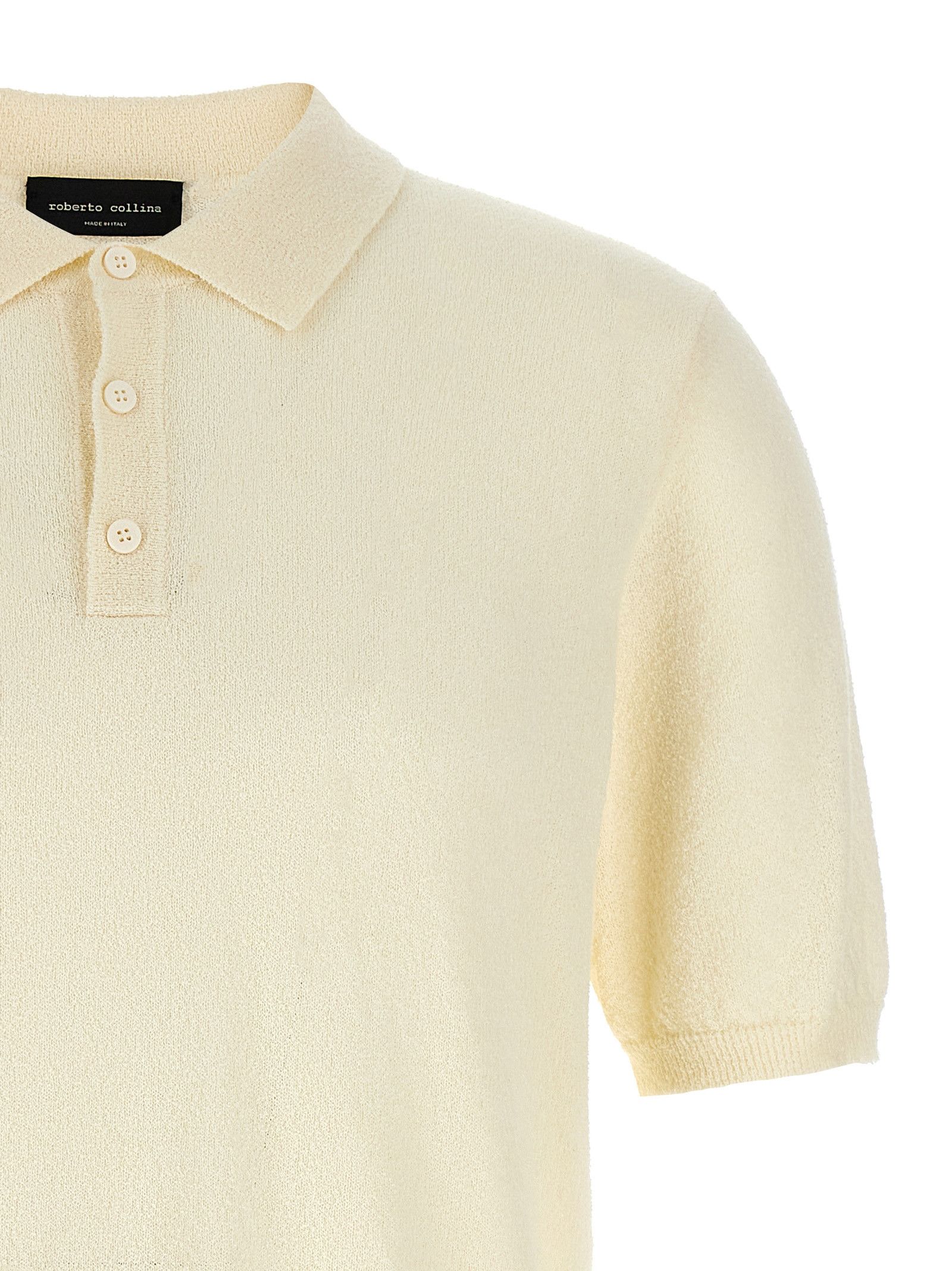 Roberto Collina Spongy Cotton Polo Shirt Size US M / EU 48-50 / 2 - 3 Thumbnail