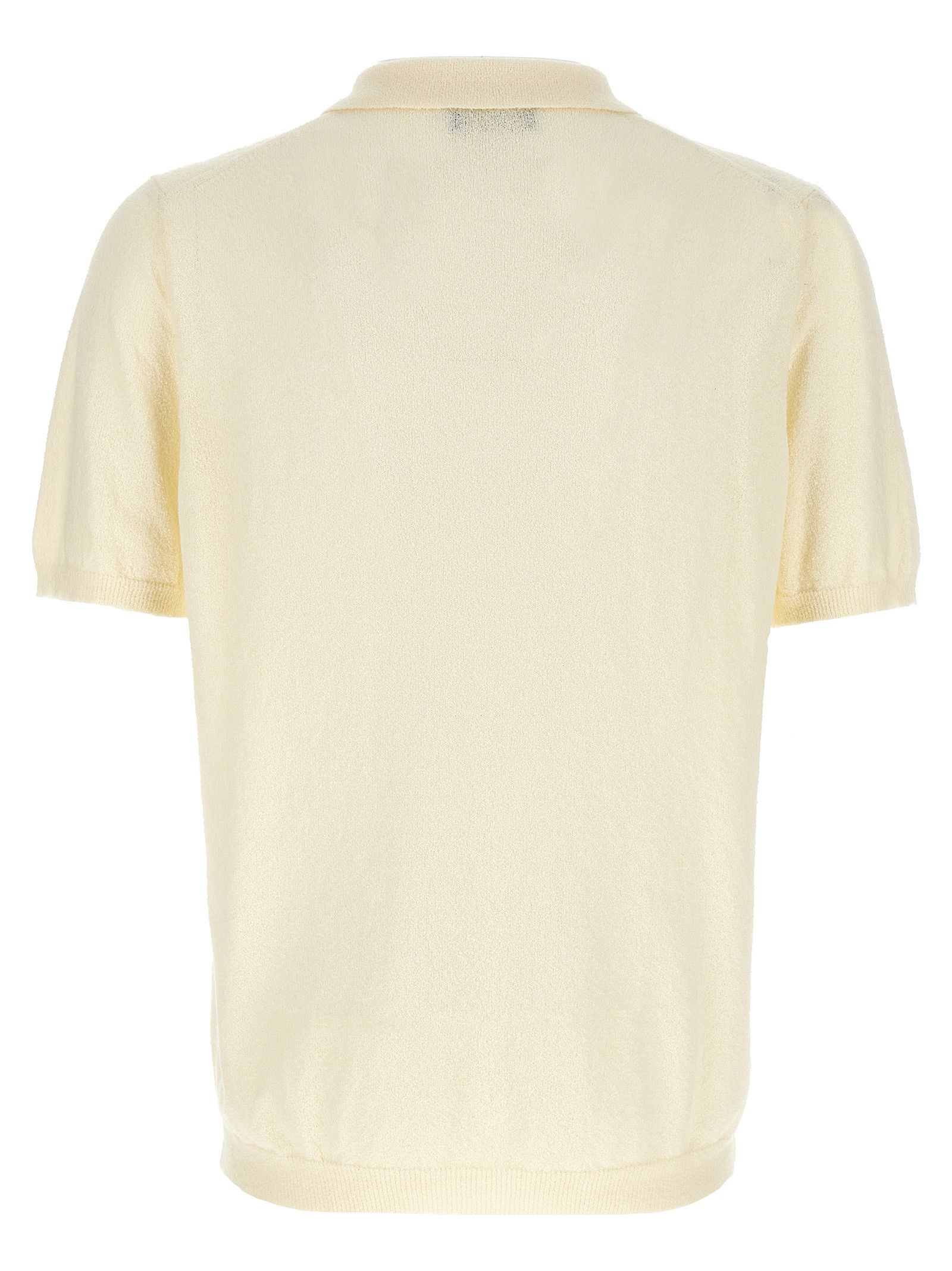 Roberto Collina Spongy Cotton Polo Shirt Size US M / EU 48-50 / 2 - 2 Thumbnail