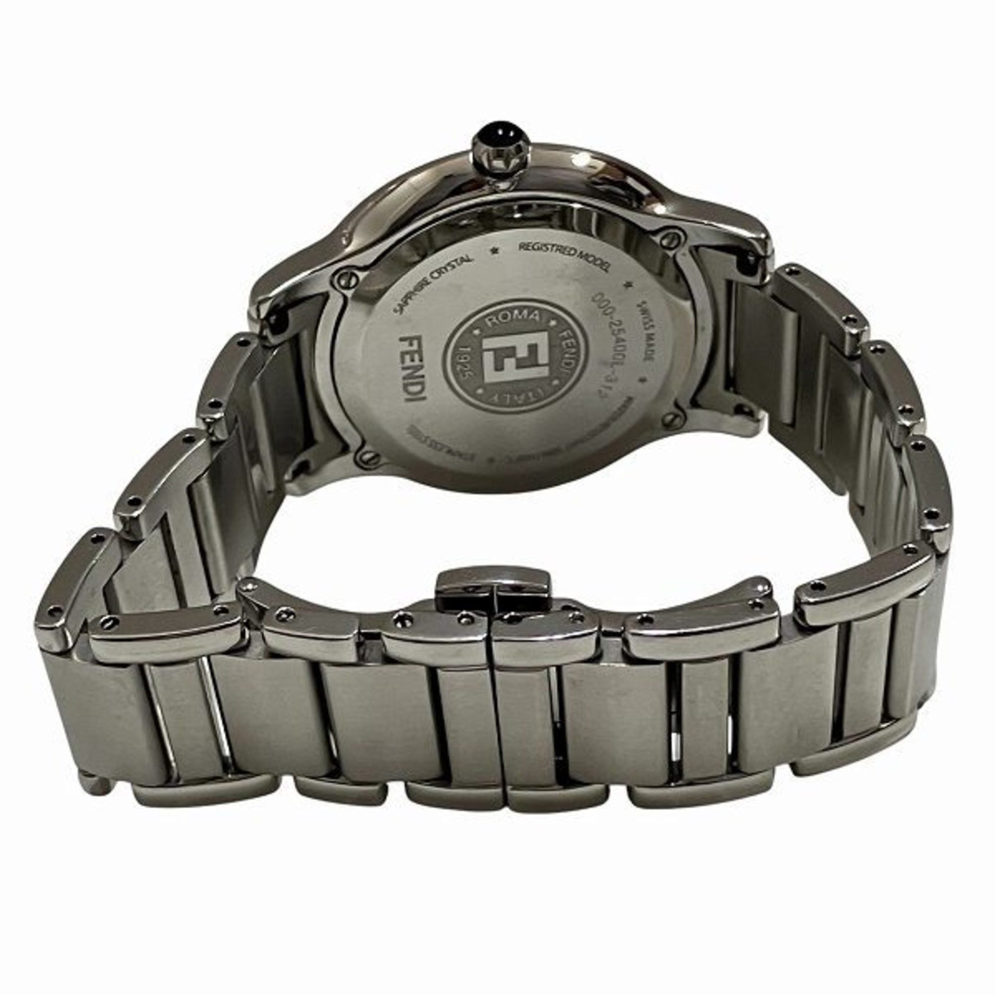 Fendi FENDI Classico Black Dial 25400L Quartz Watch Men's Wristwatch Size ONE SIZE - 6 Thumbnail