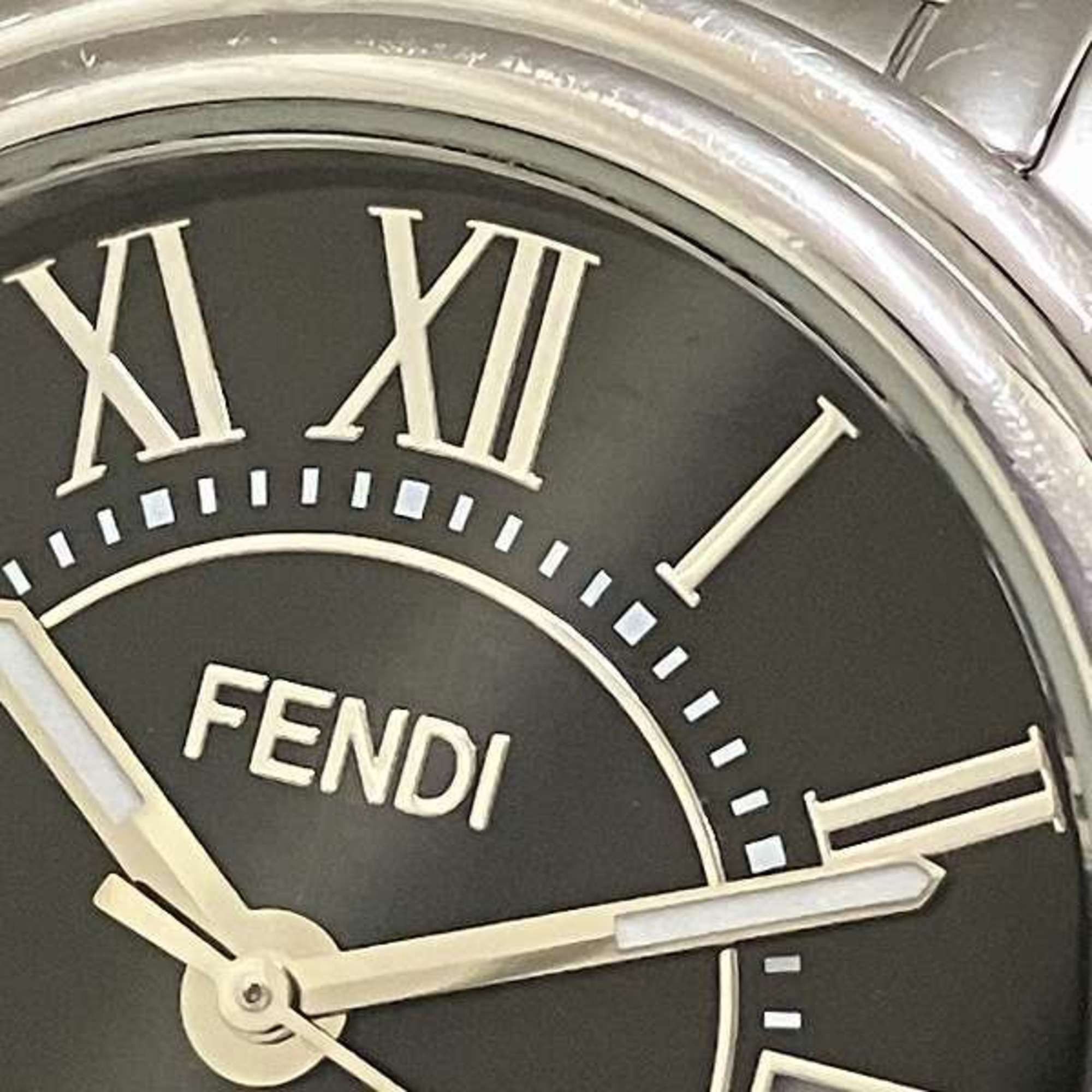 Fendi FENDI Classico Black Dial 25400L Quartz Watch Men's Wristwatch Size ONE SIZE - 4 Thumbnail