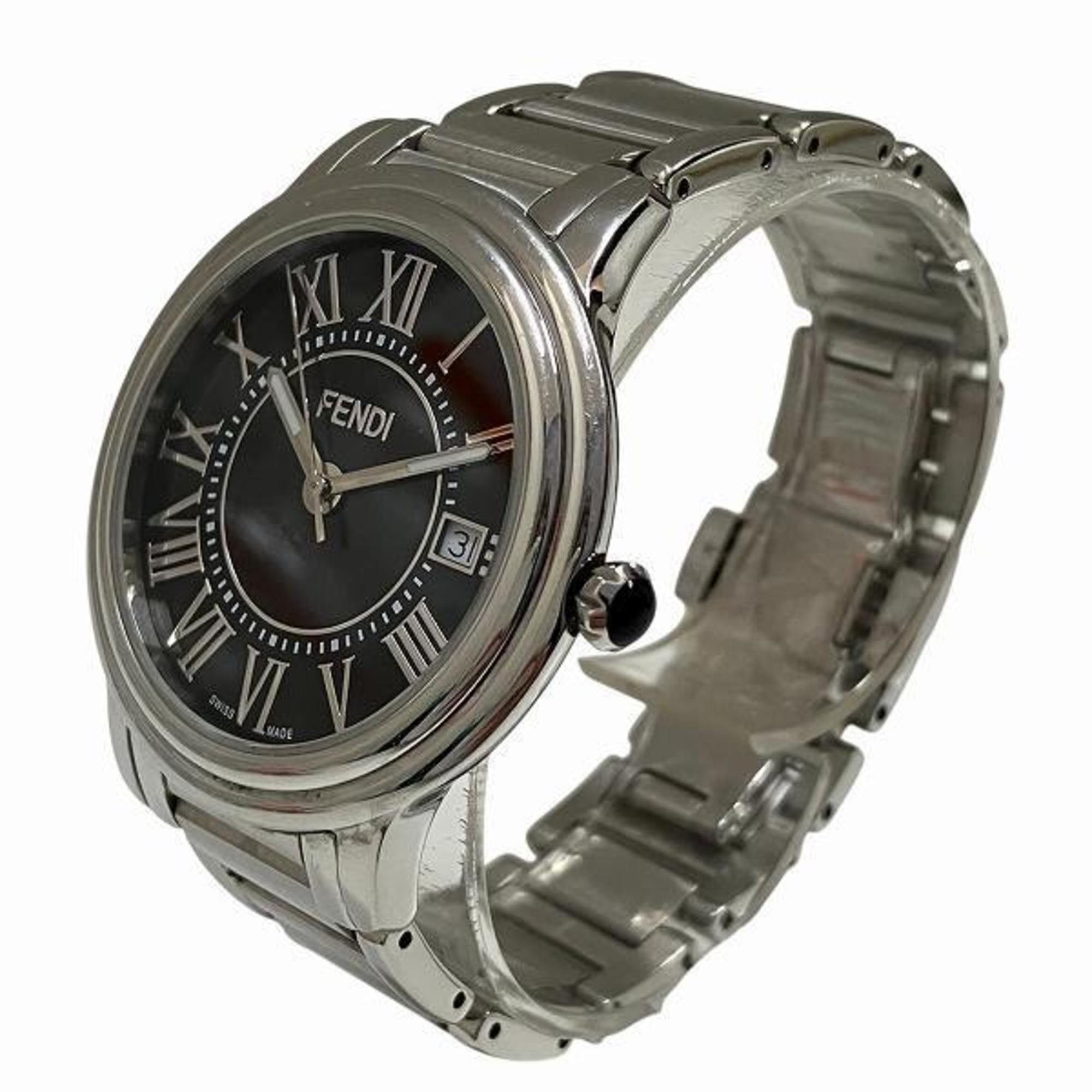 Fendi FENDI Classico Black Dial 25400L Quartz Watch Men's Wristwatch Size ONE SIZE - 2 Thumbnail