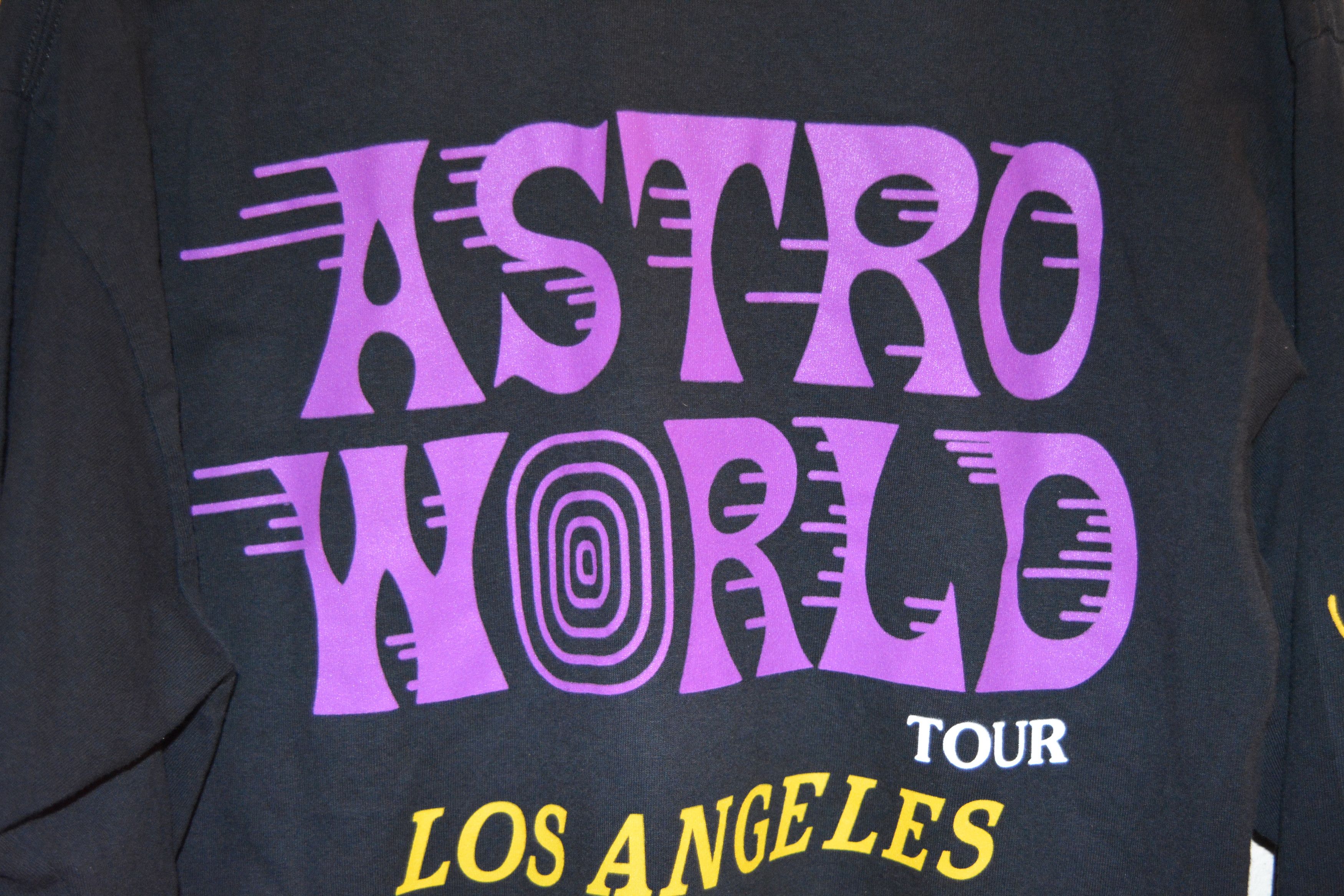 Travis Scott FINAL PRICE Travis Scott Astroworld Tour Merch Los 