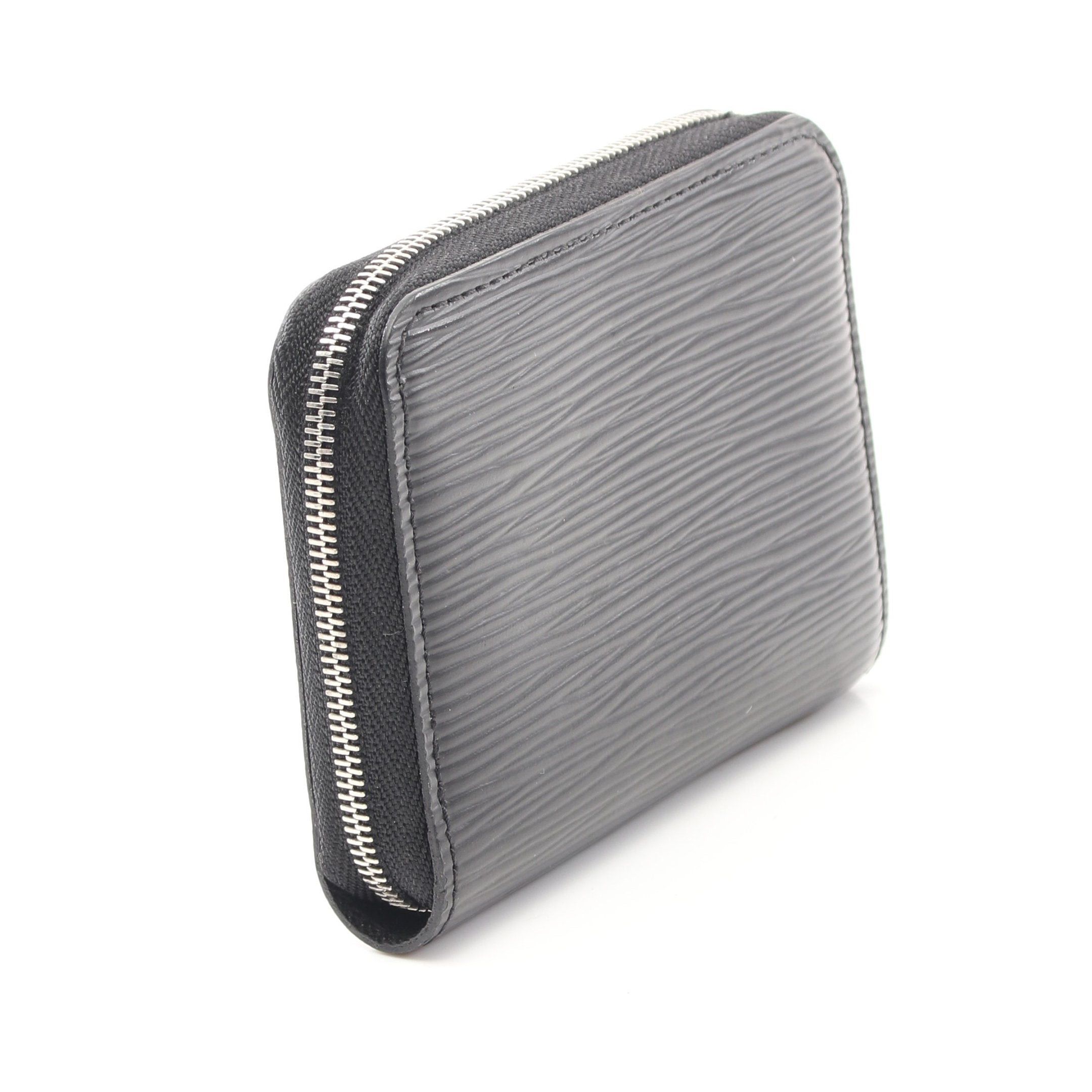 Louis Vuitton Louis Vuitton Zippy Coin Purse Epi Noir Card Case Leather Black Size ONE SIZE - 2 Thumbnail