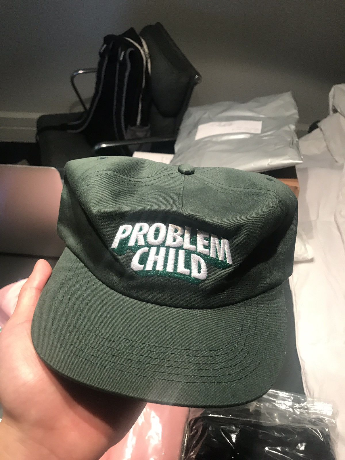 Golf Wang Golf Wang Green Problem Child Hat | Grailed